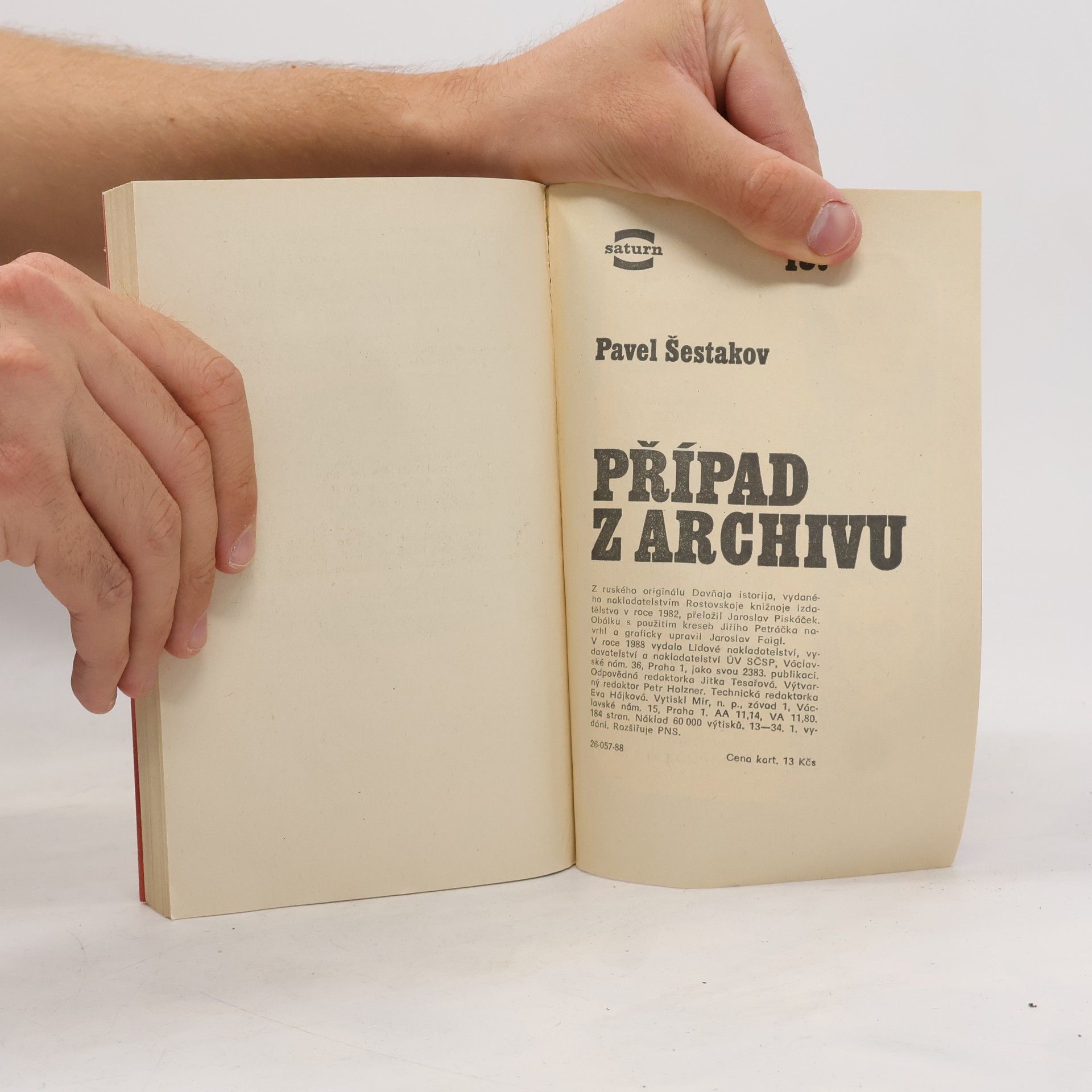 Pavel Aleksandrovič Šestakov Případ z archivu