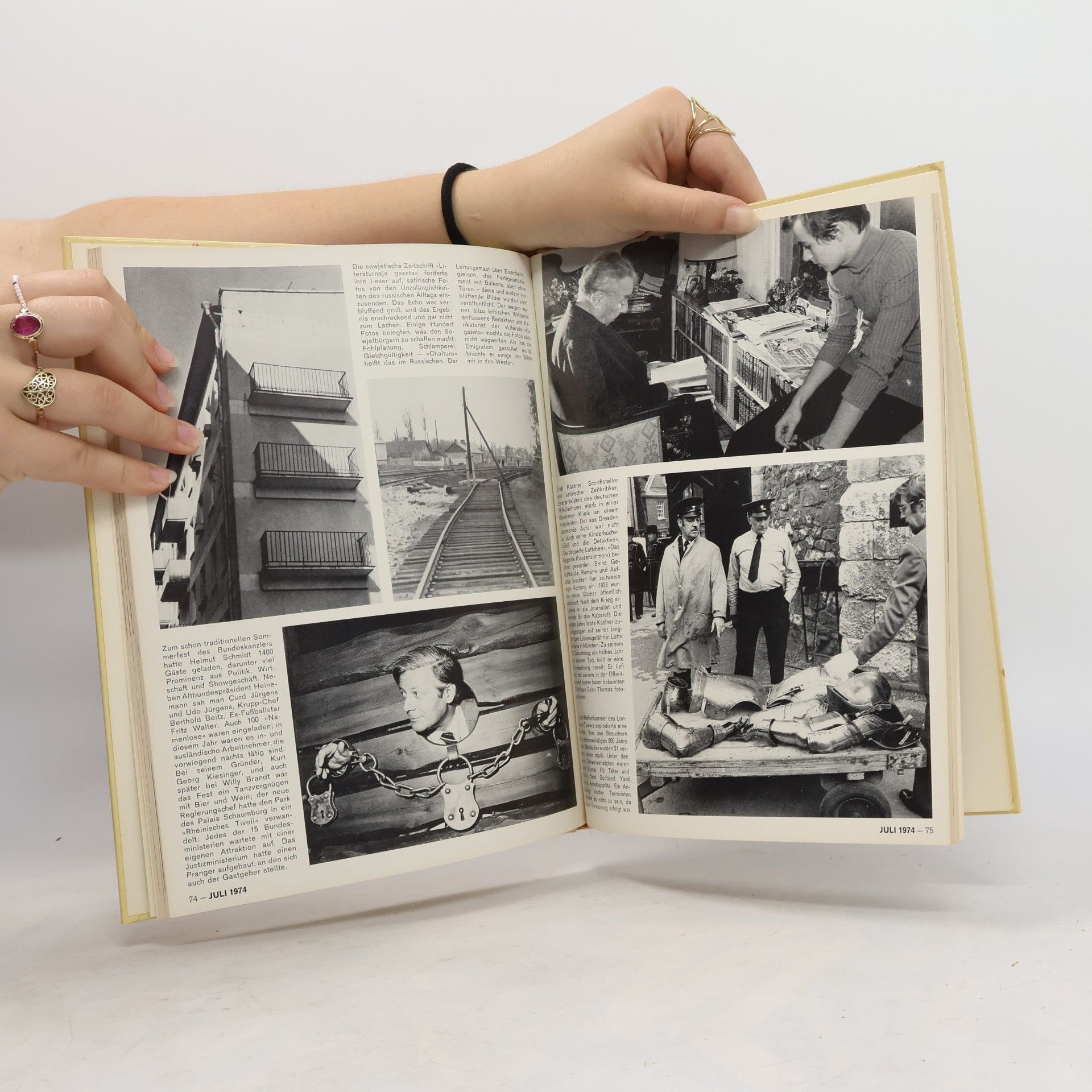 Collectif d'auteurs Das Jahr im Bild 1974