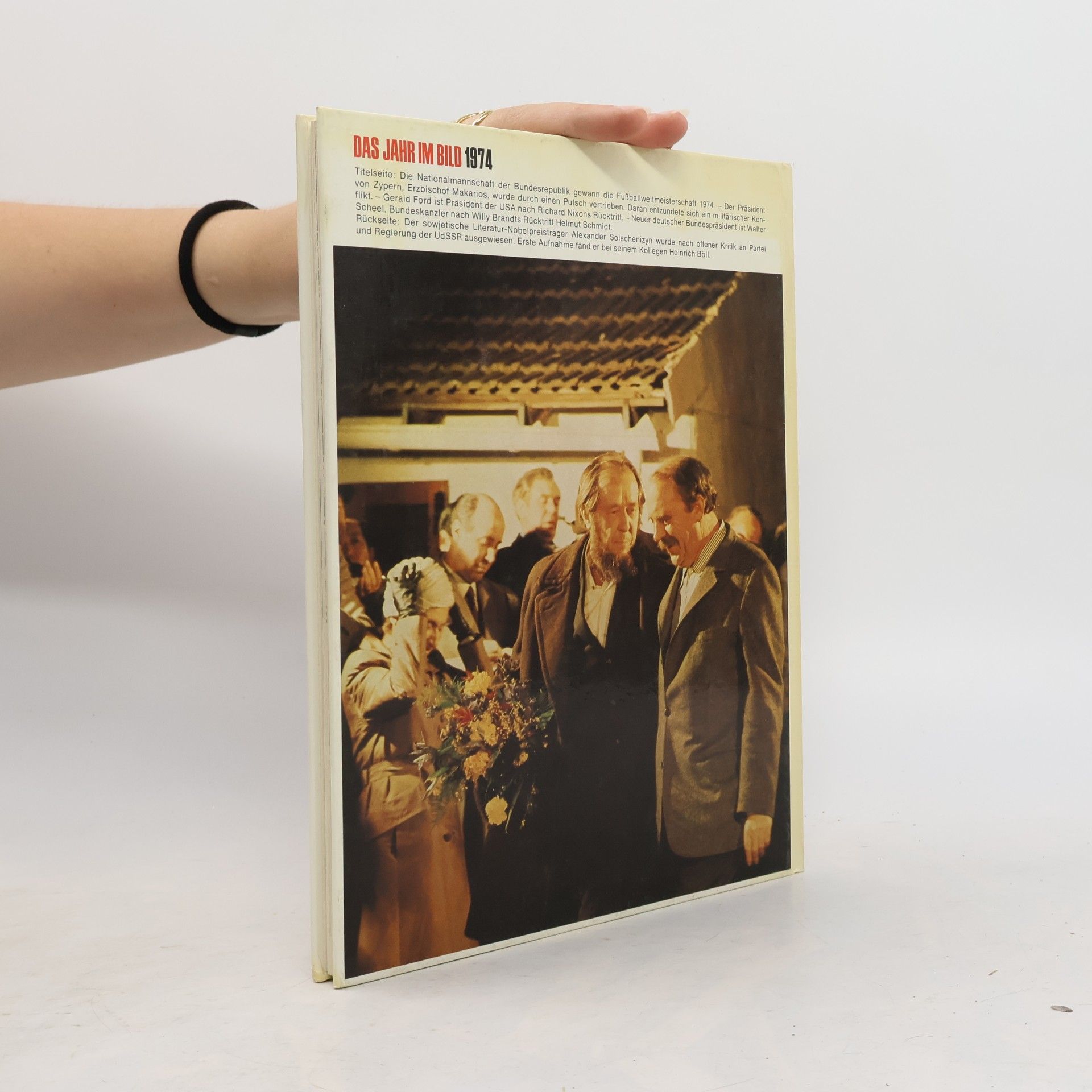 Collectif d'auteurs Das Jahr im Bild 1974