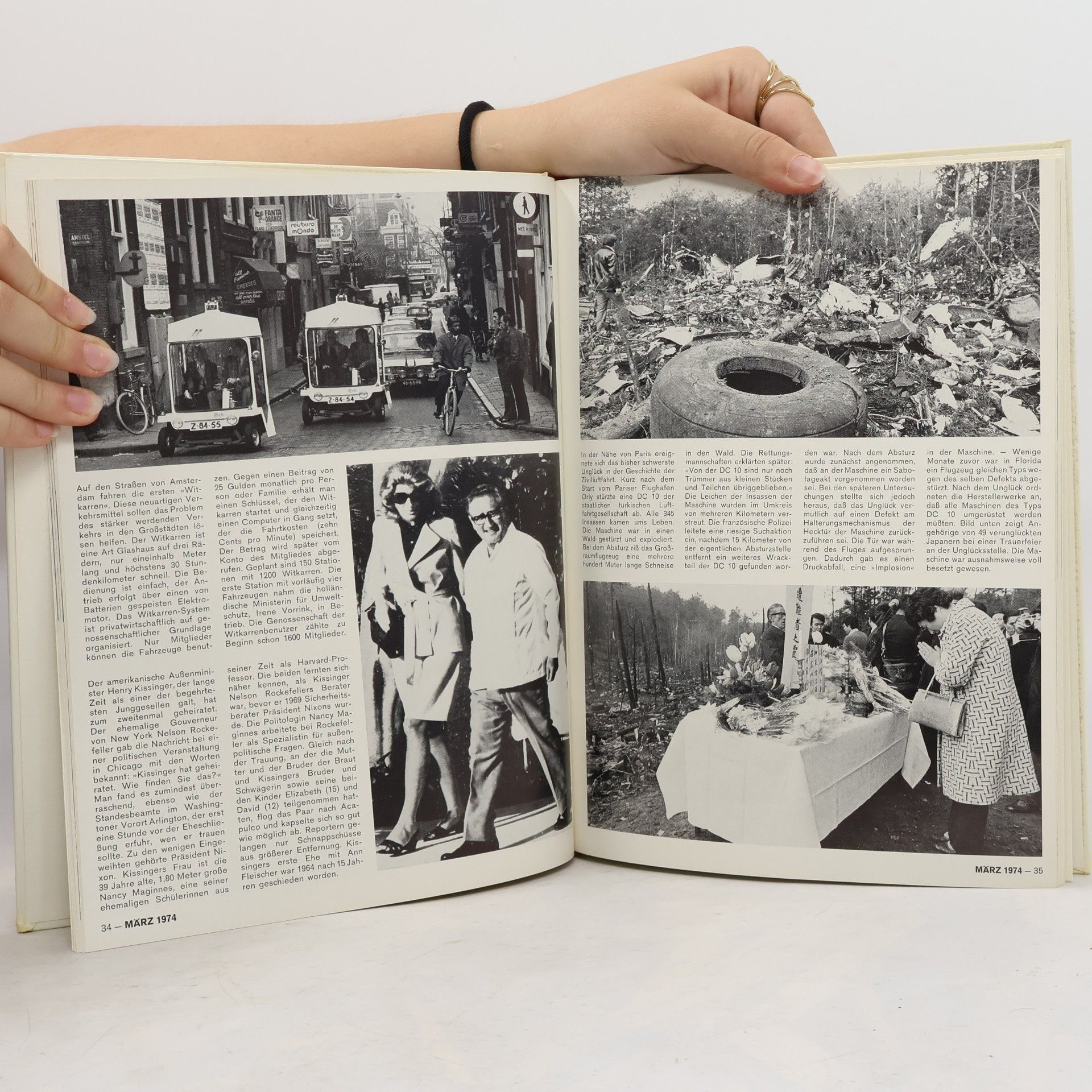 Collectif d'auteurs Das Jahr im Bild 1974