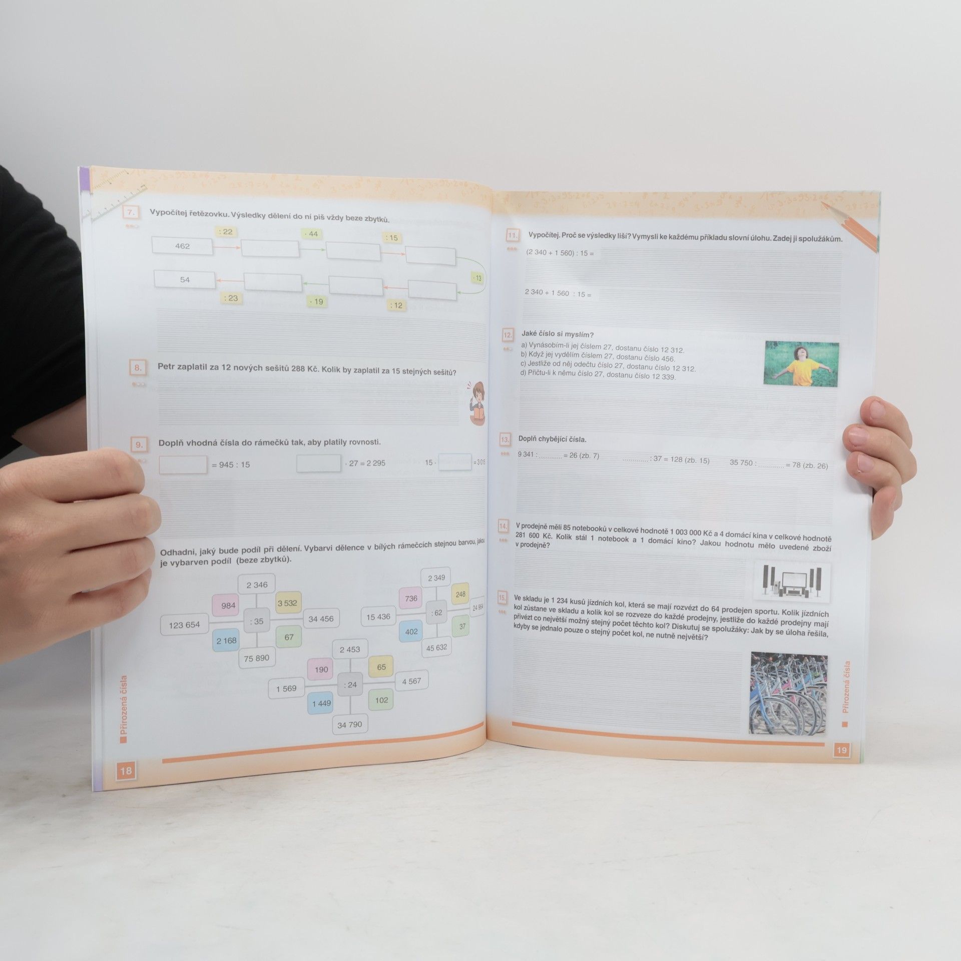 Autorenkollektiv Hravá matematika 5: Pracovní sešit pro 5. ročník ZŠ. 1. díl