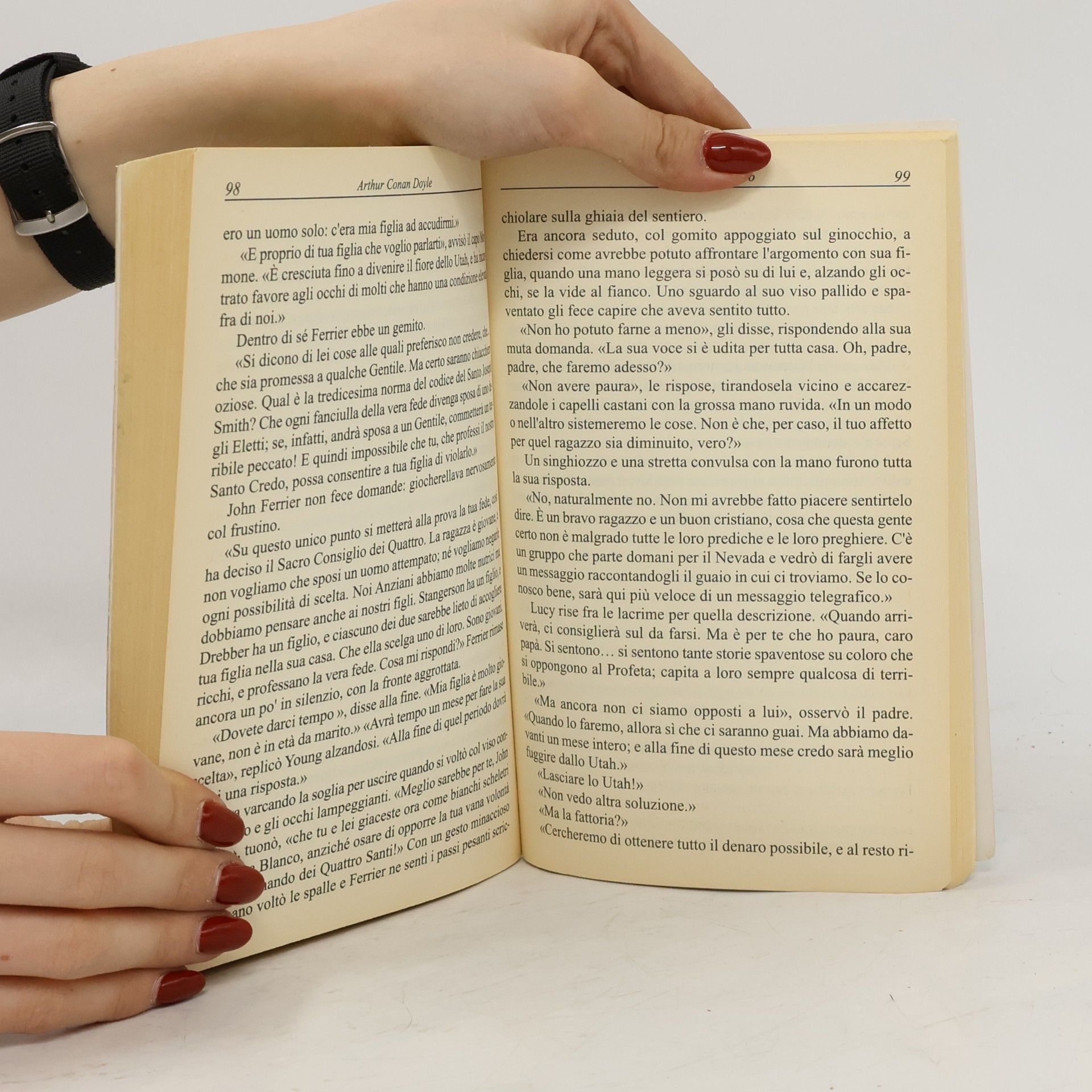 Arthur Conan Doyle Uno studio in rosso
