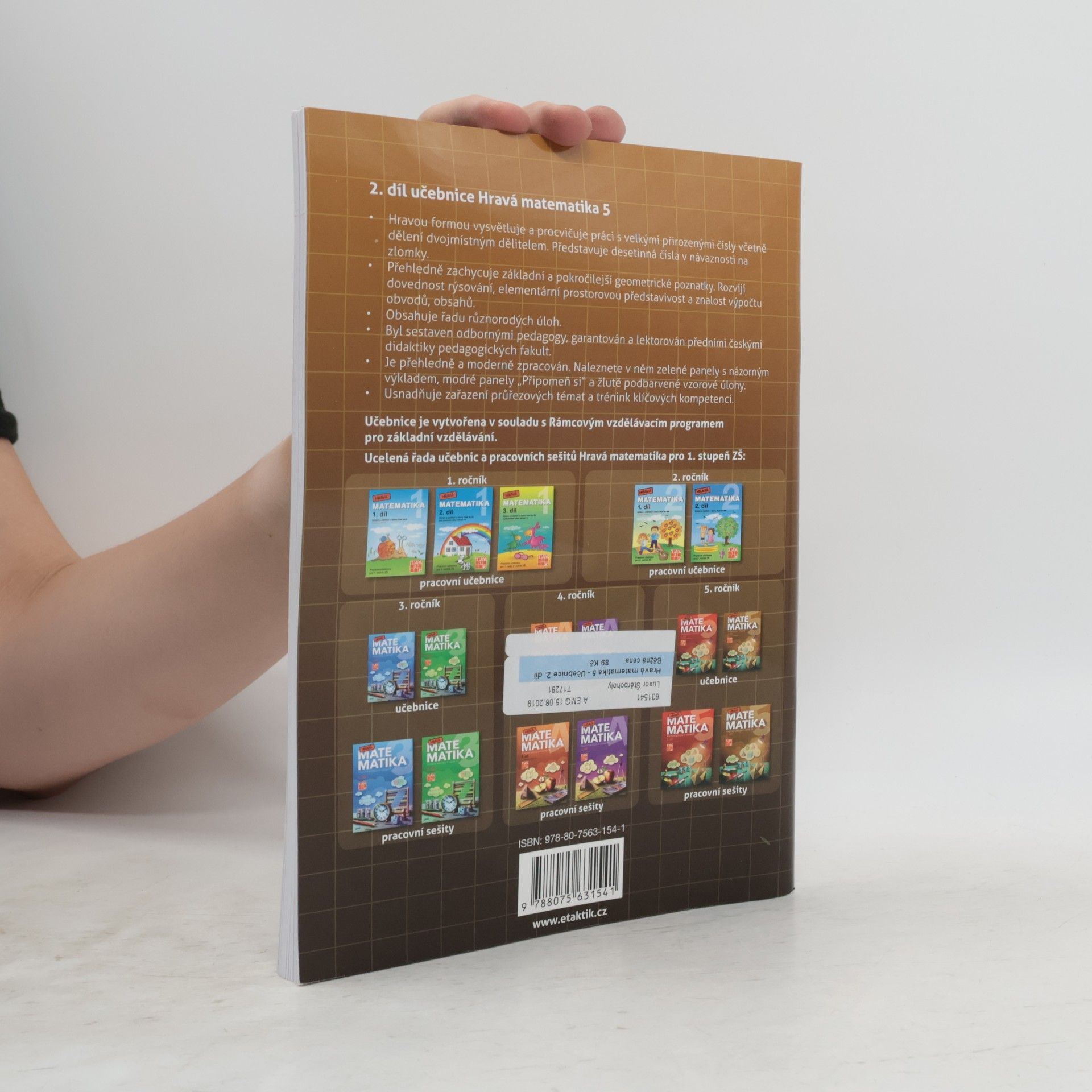 Autorenkollektiv Hravá matematika 5: Učebnice pro 5. ročník ZŠ. 2. díl