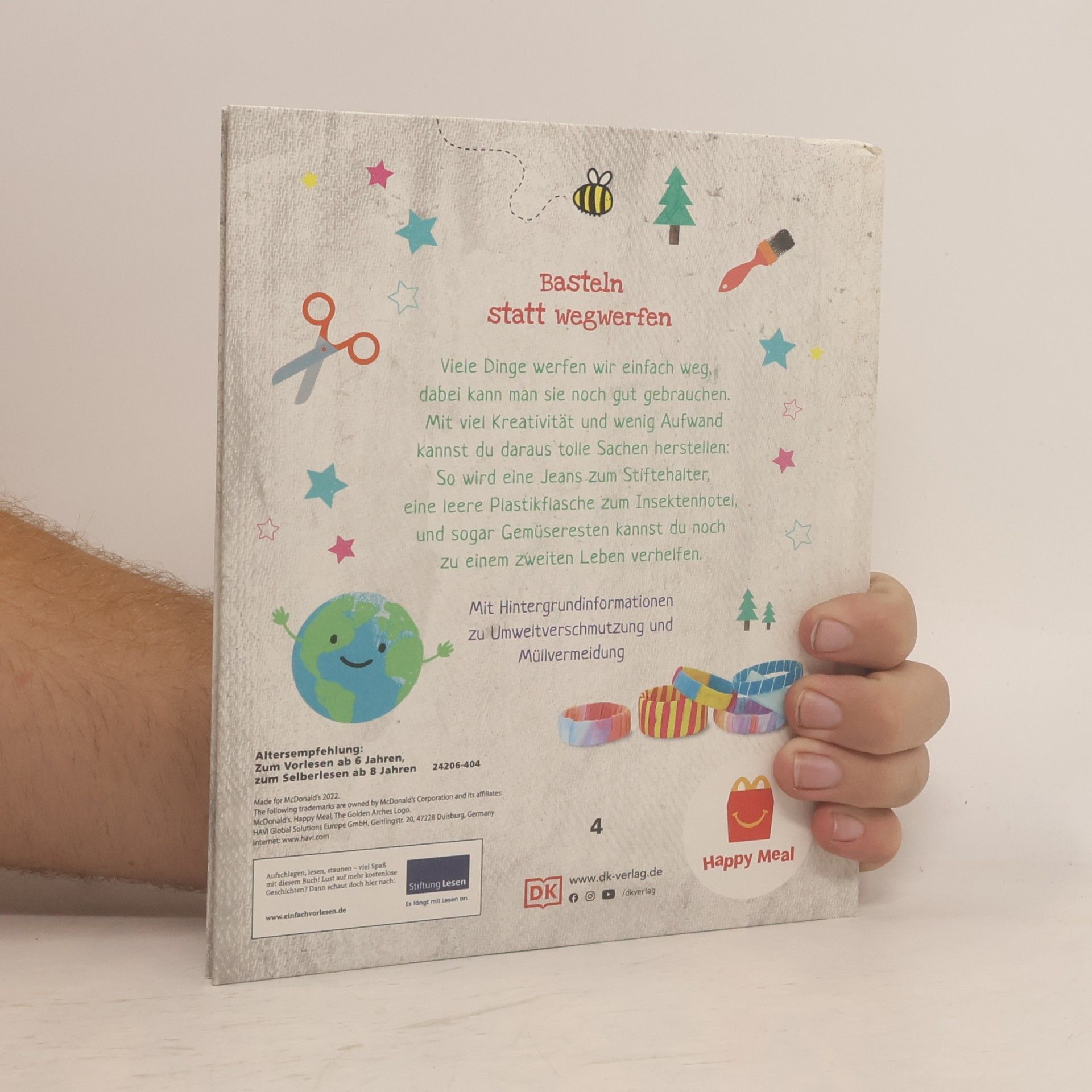 Wiebke Krabbe Zu gut für die Tonne. Kreative Projekte für kleine Umweltschützer