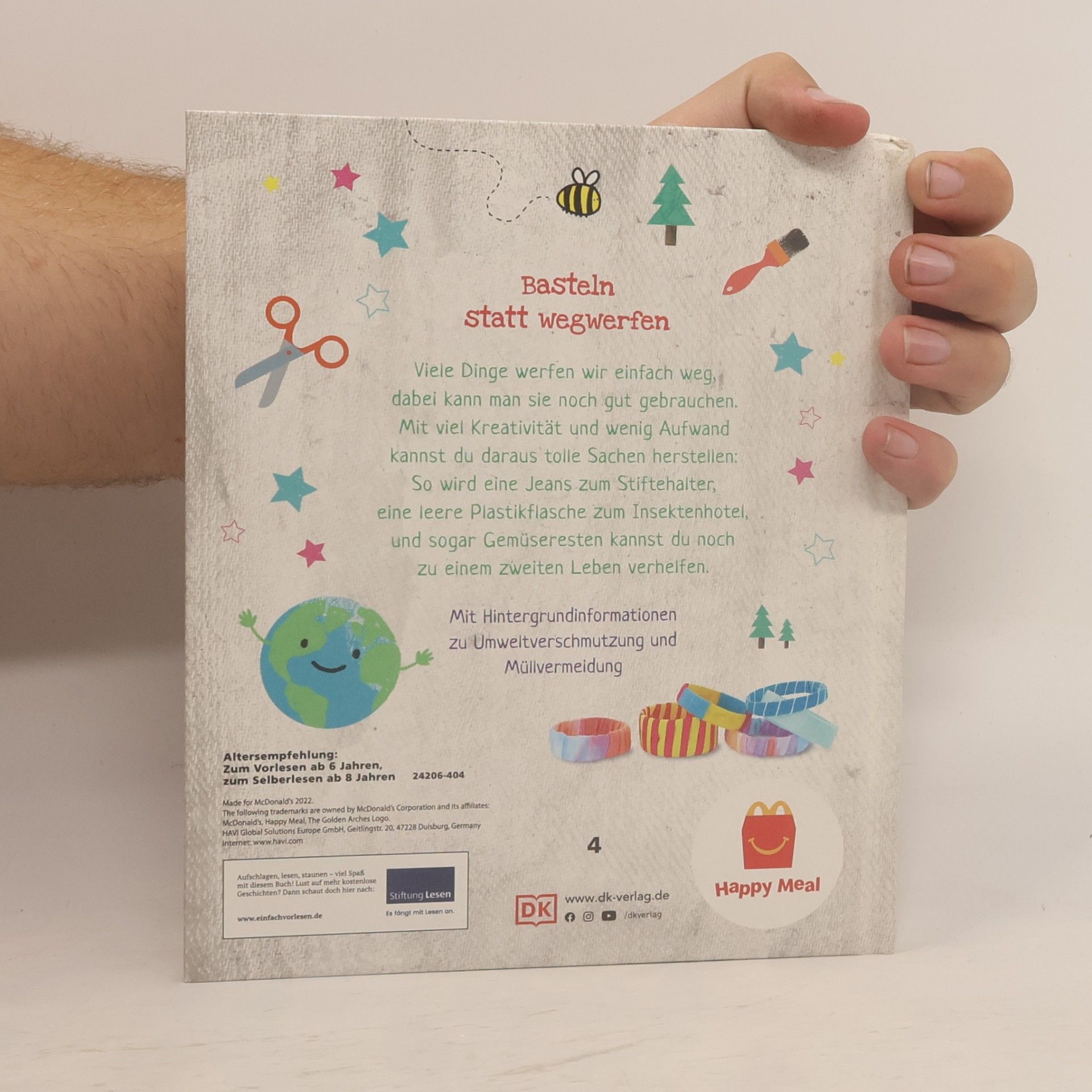 Wiebke Krabbe Zu gut für die Tonne. Kreative Projekte für kleine Umweltschützer