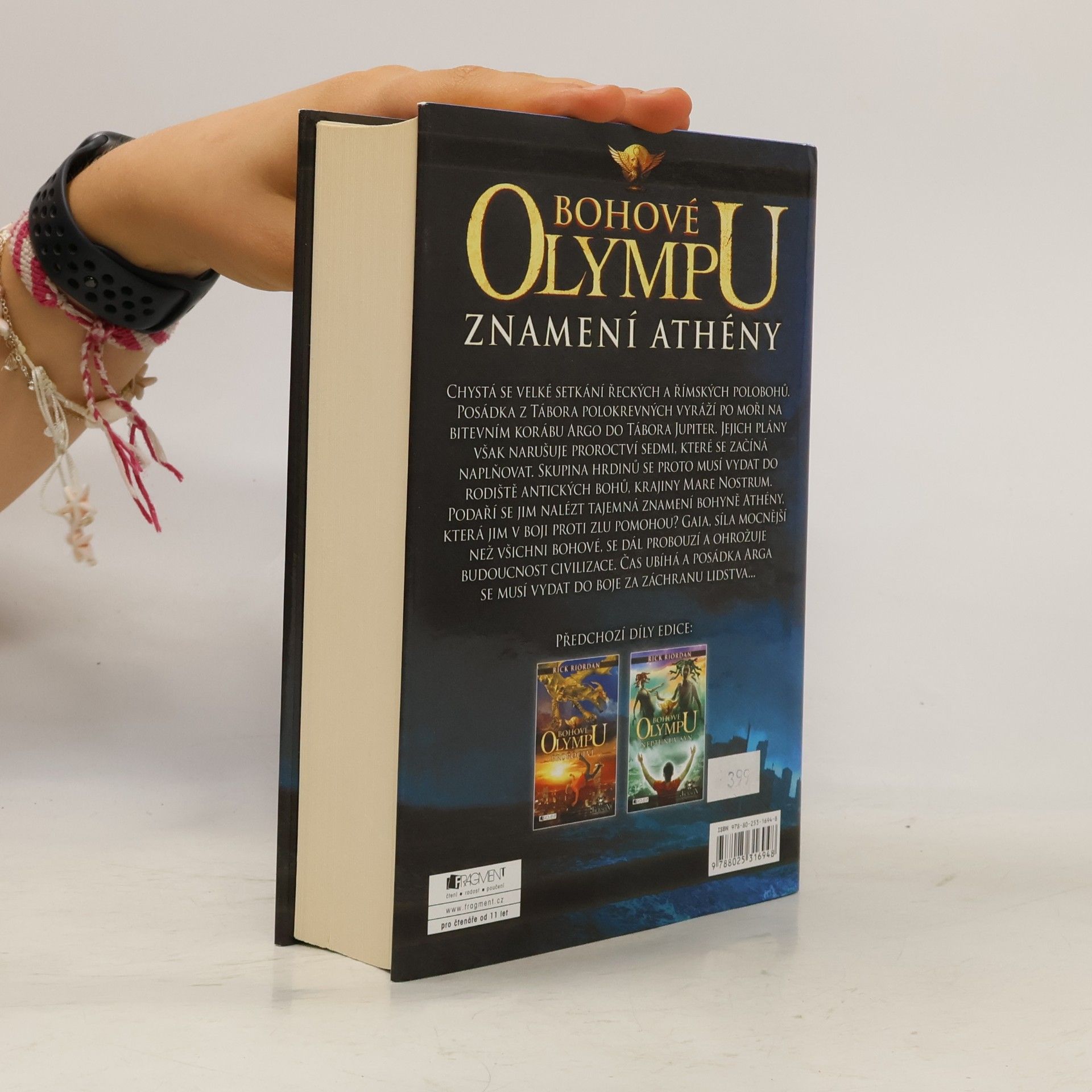 Rick Riordan Bohové Olympu. Znamení Athény