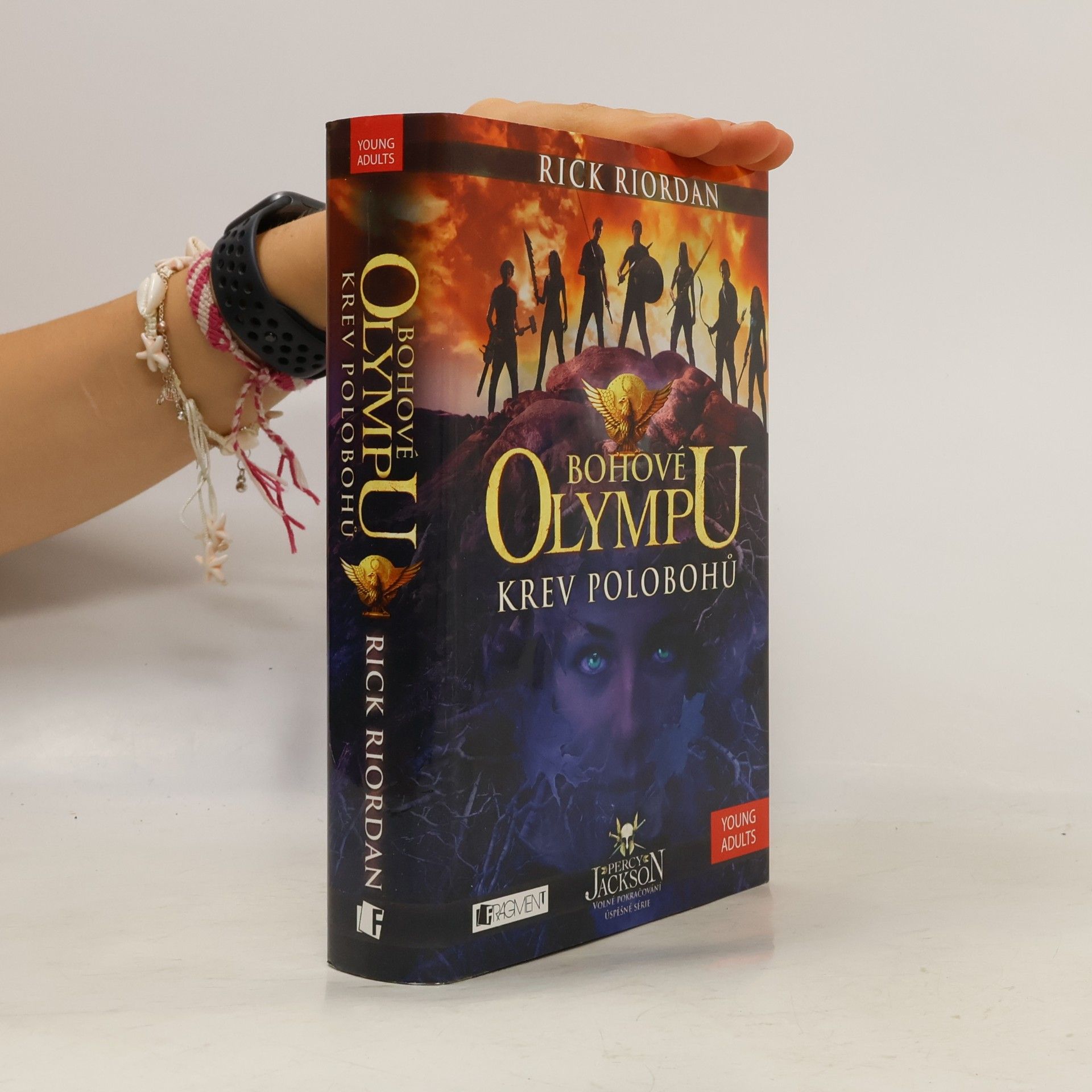 Rick Riordan Bohové Olympu. Krev polobohů