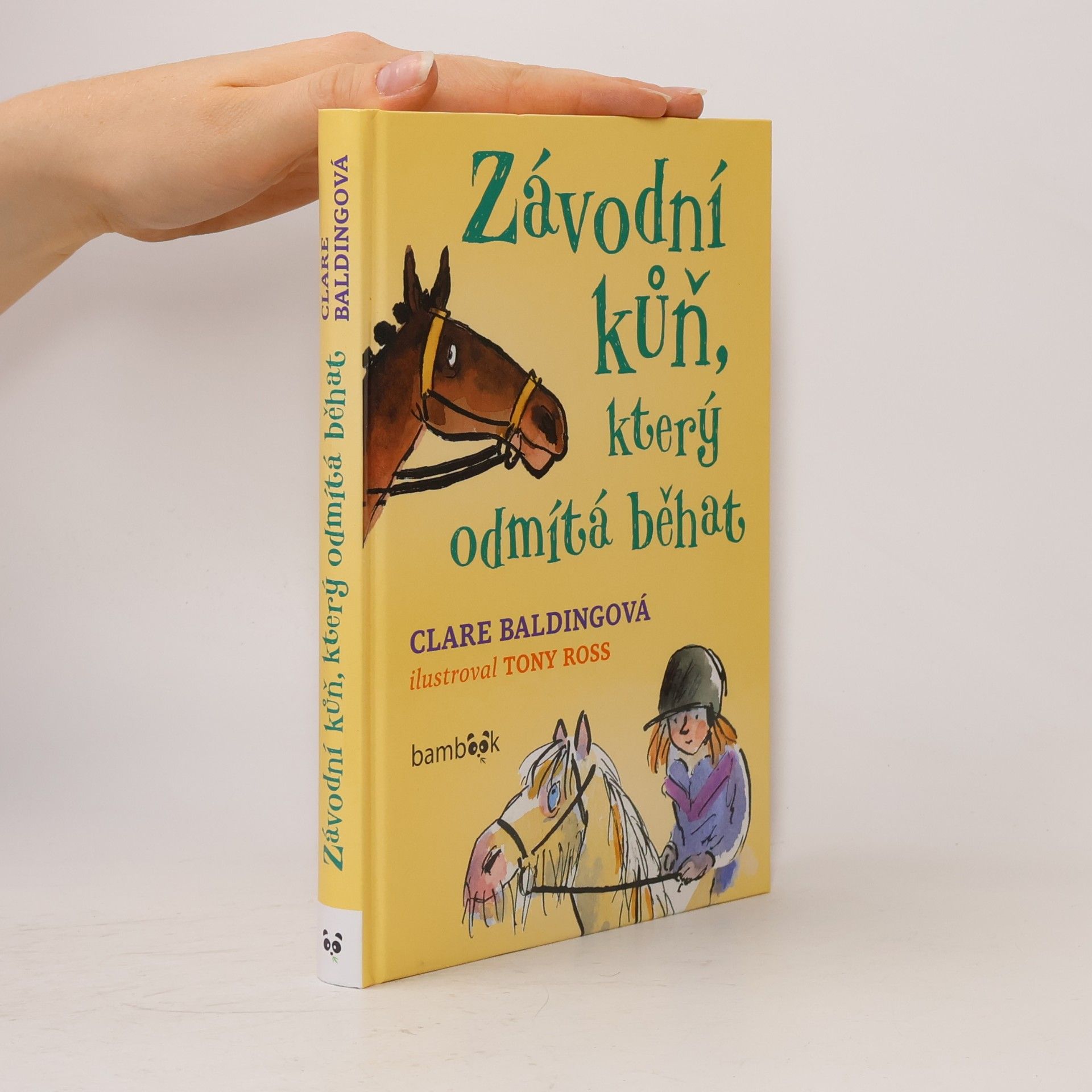 Clare Balding Závodní kůň, který odmítá běhat