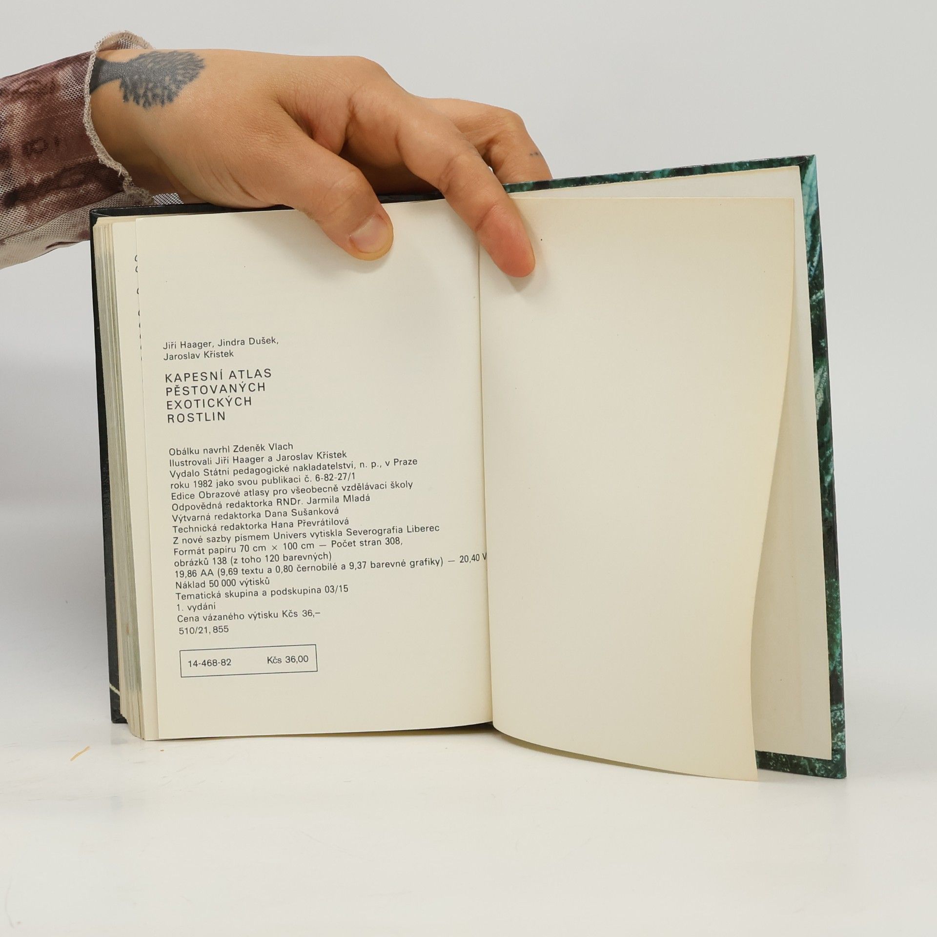 Jiří R. Haager Kapesní atlas pěstovaných exotických rostlin