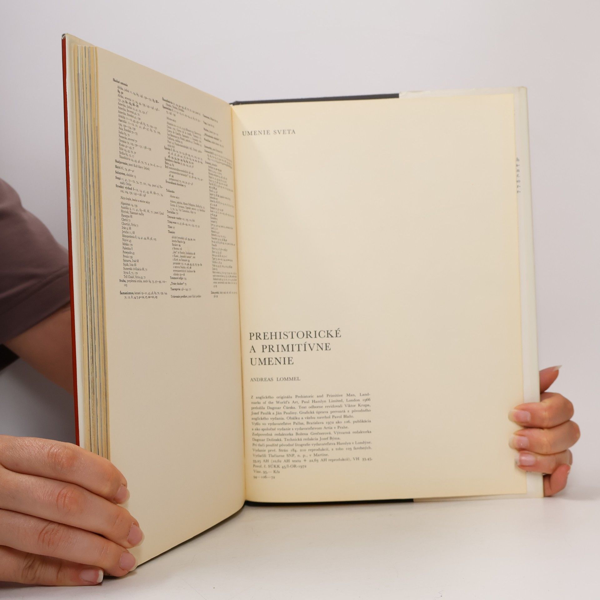 Andreas Lommel Prehistorické a primitívne umenie