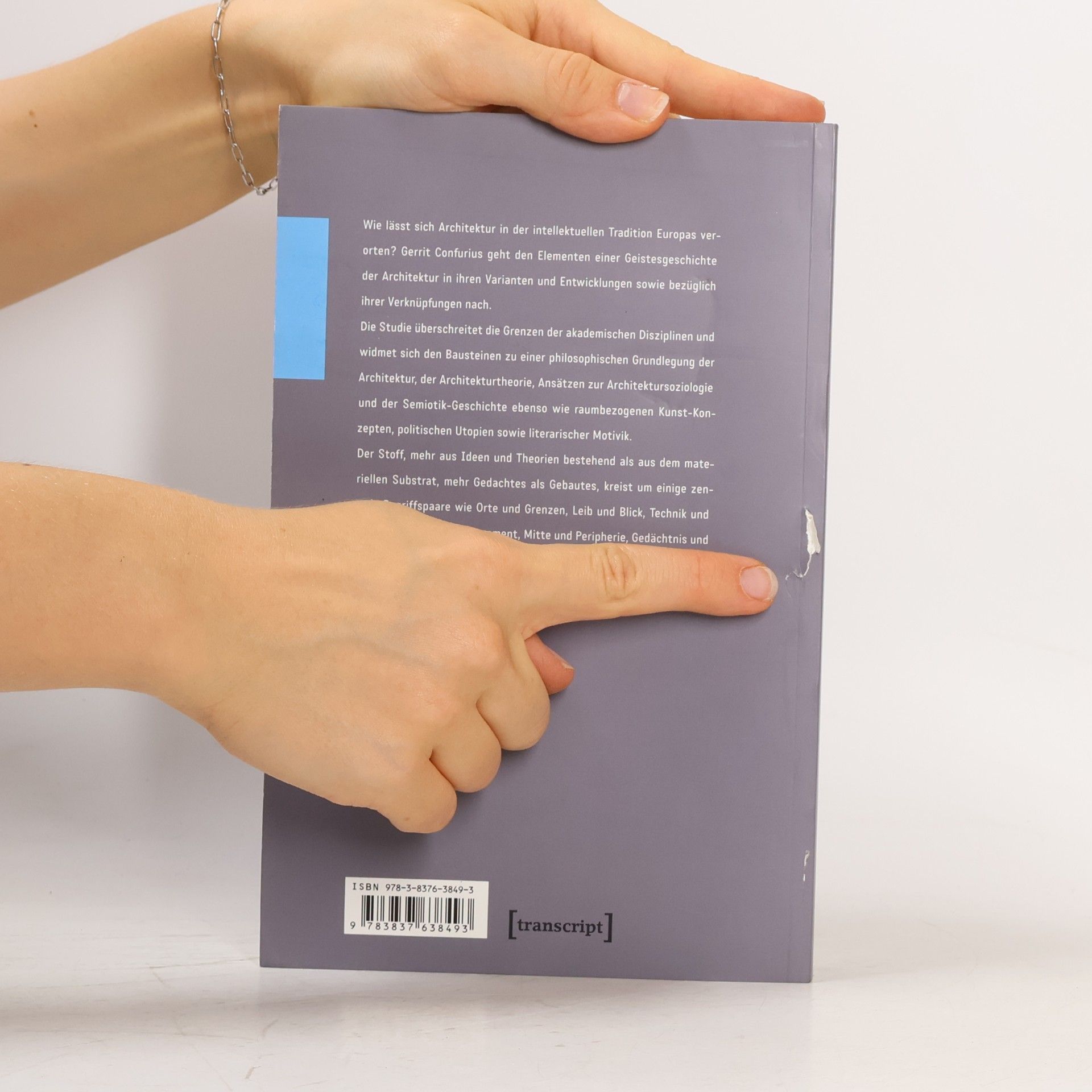 Gerrit Confurius Architekturen: Architektur und Geistesgeschichte