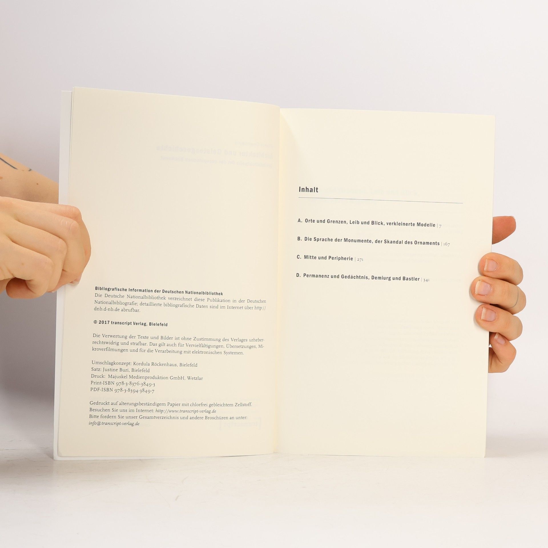 Gerrit Confurius Architekturen: Architektur und Geistesgeschichte