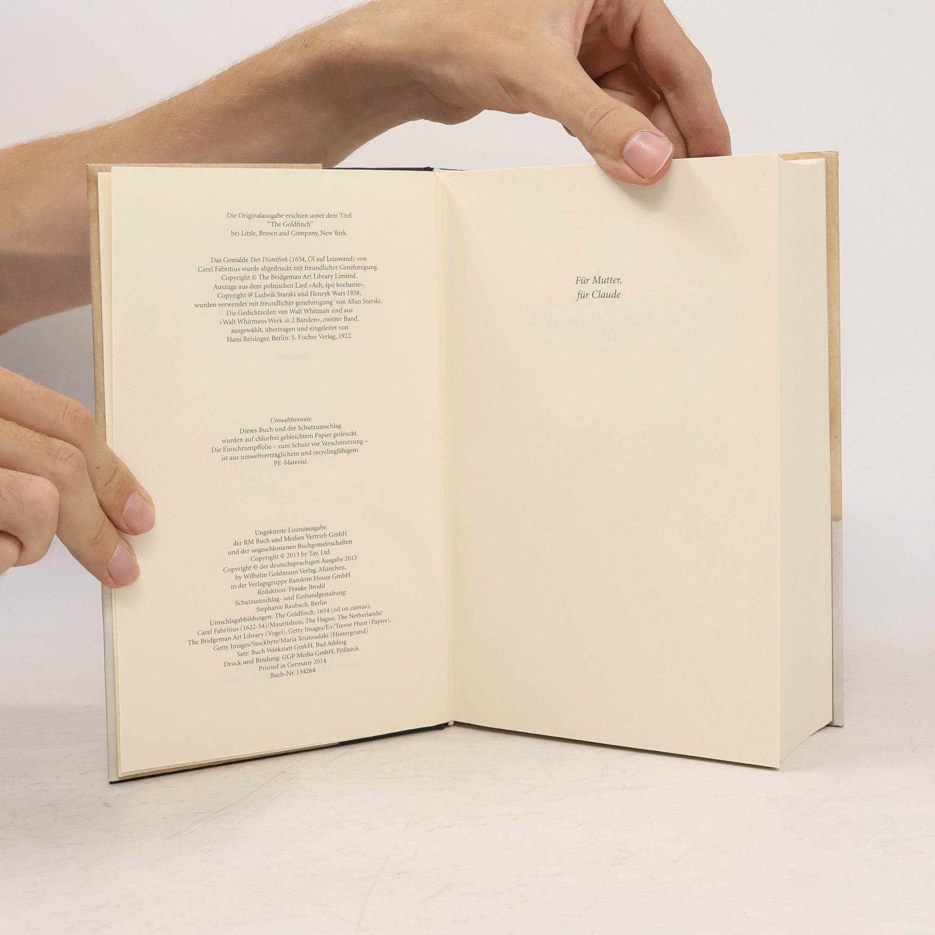 Donna Tartt Der Distelfink