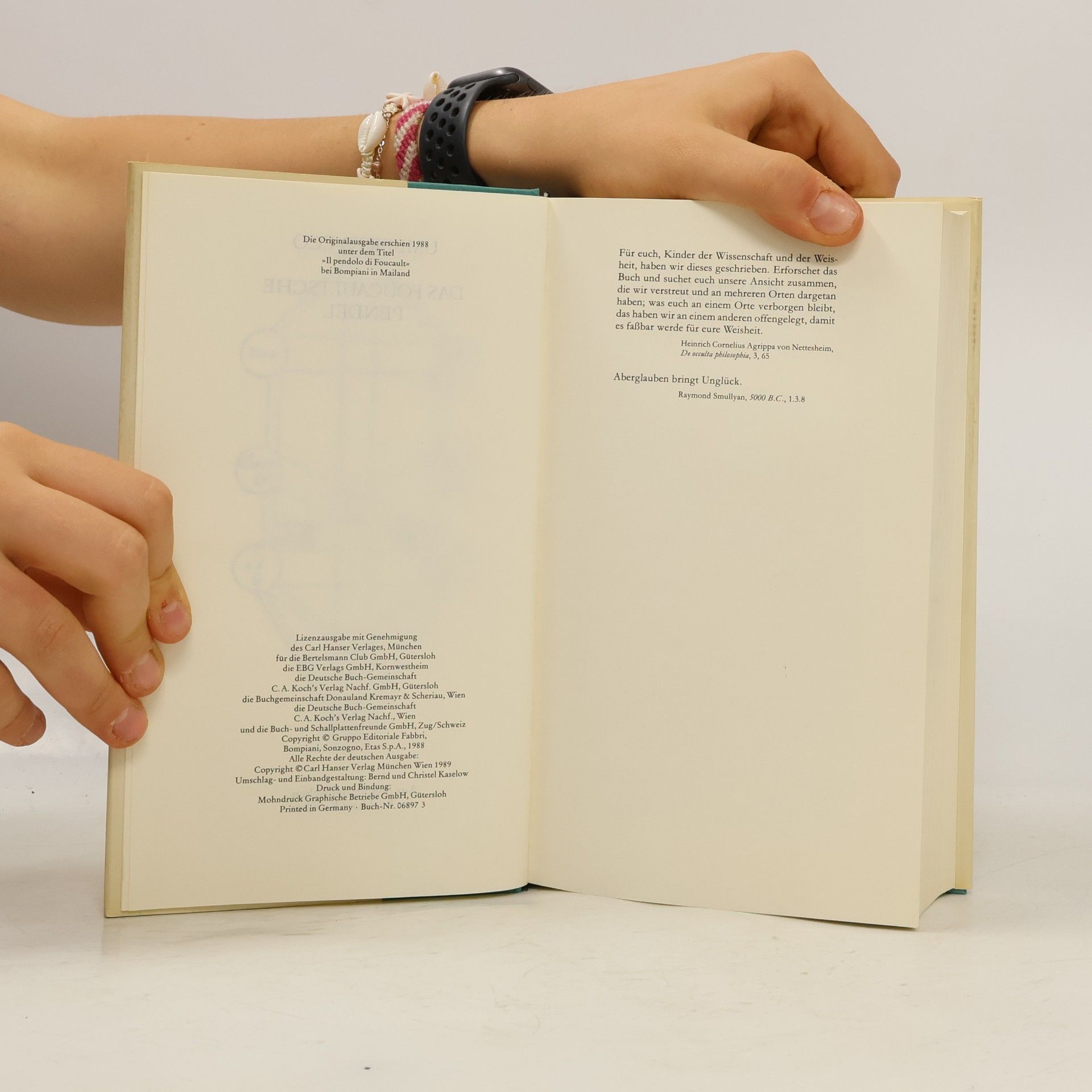 Umberto Eco Das Foucaultsche Pendel