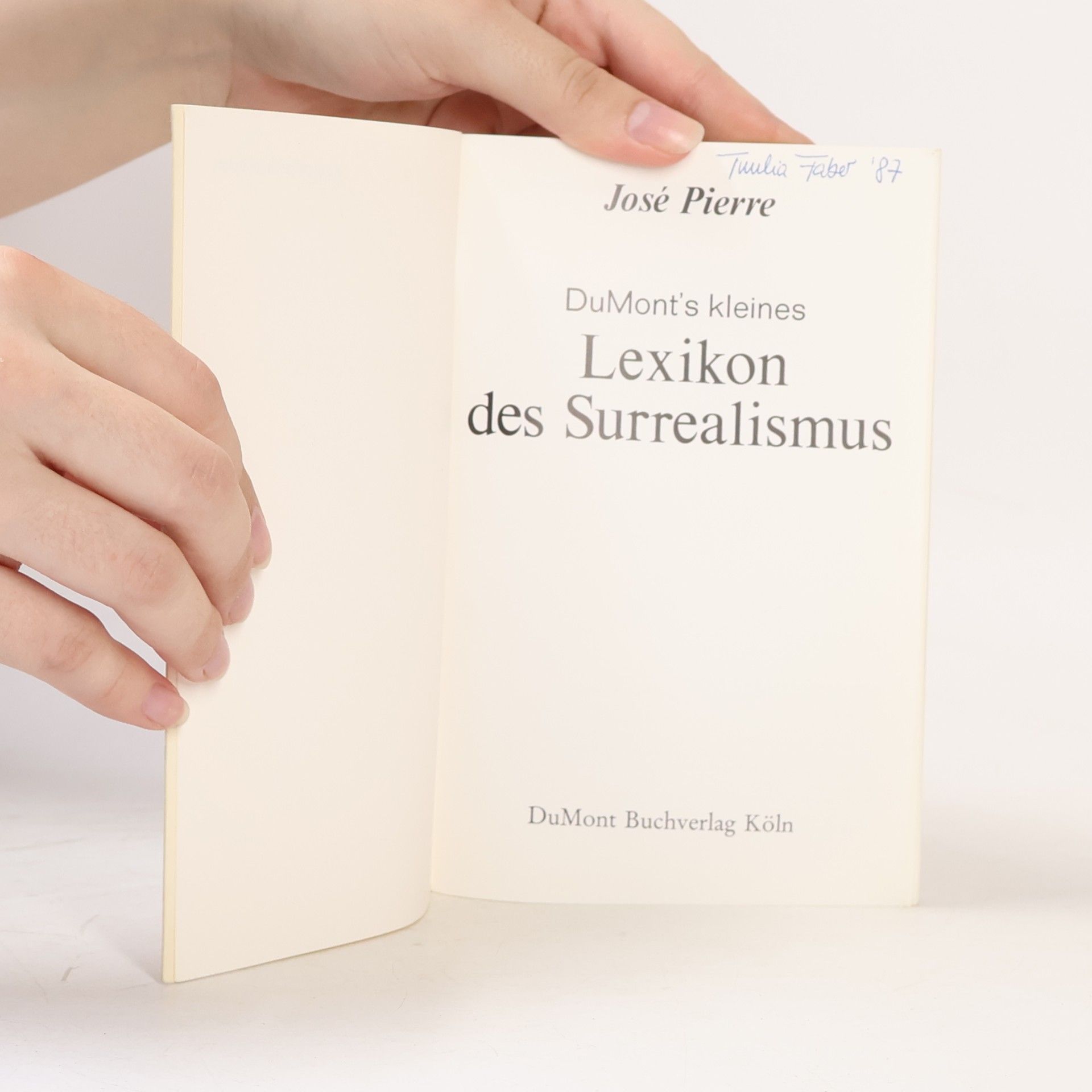 José Pierre Lexikon des Surrealismus