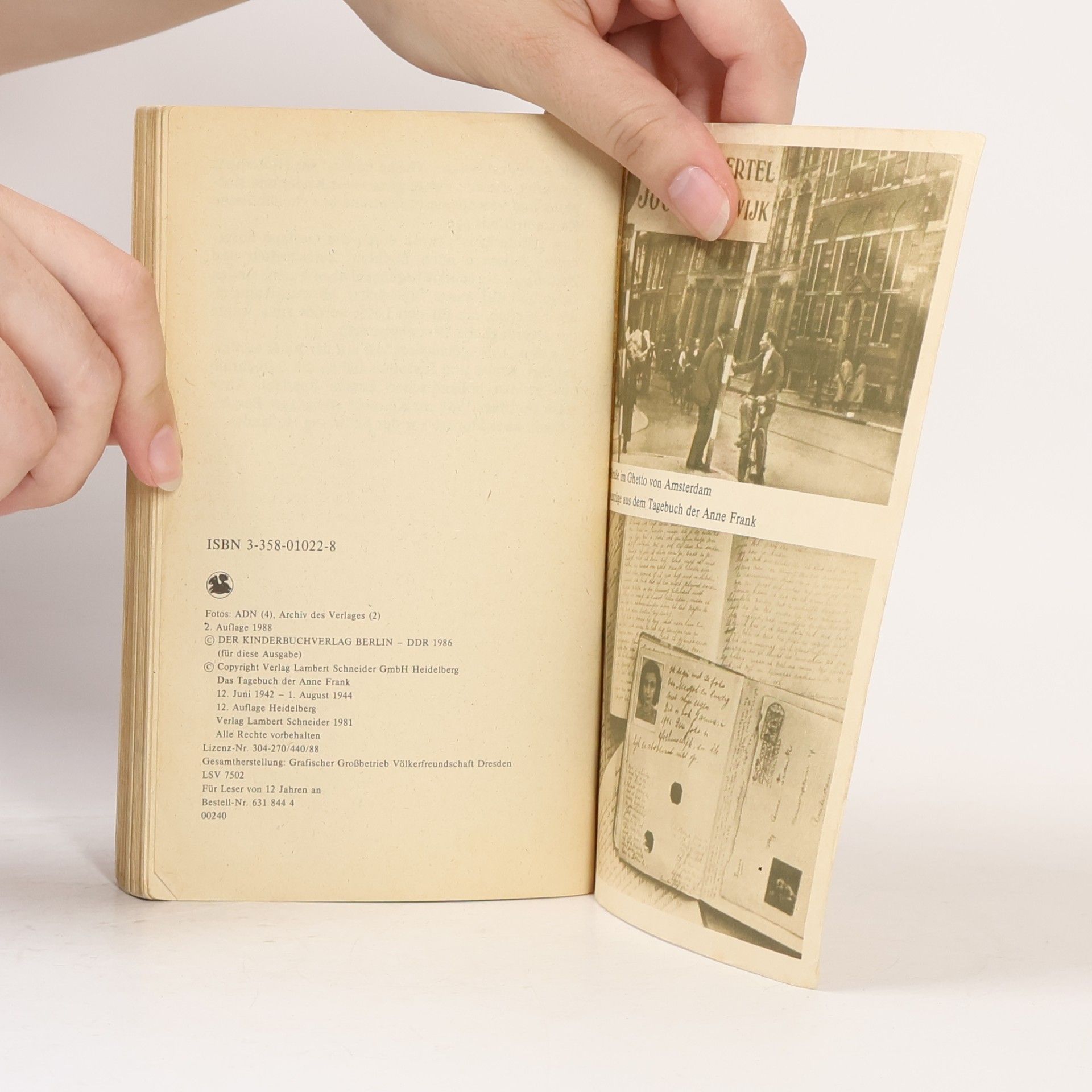 Anne Frank Das Tagebuch der Anne Frank