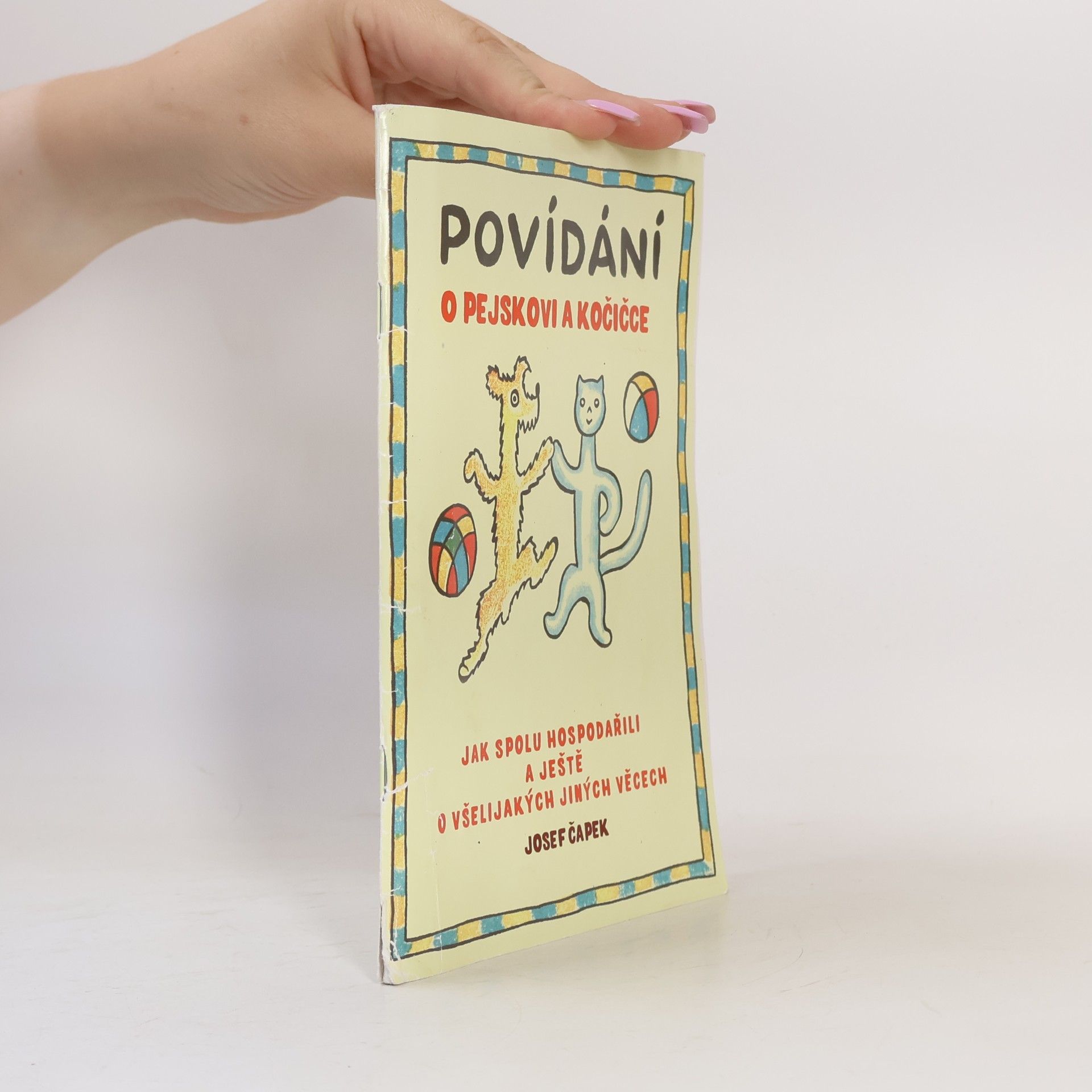 Josef Čapek Povídání o pejskovi a kočičce