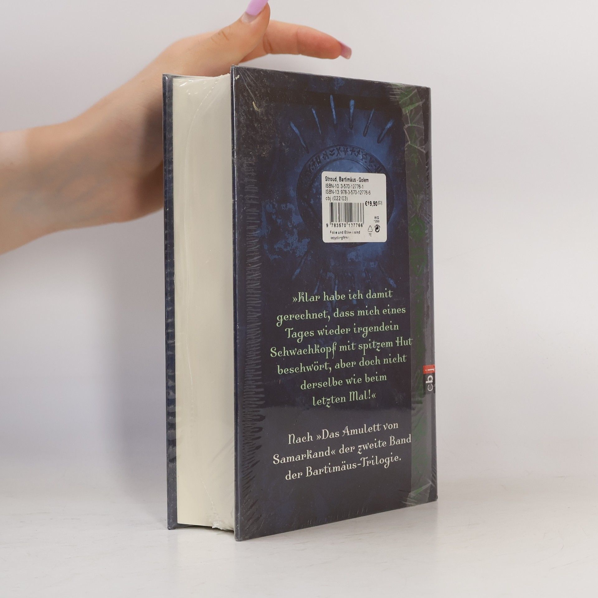 Jonathan Stroud Bartimäus. Das Auge des Golem