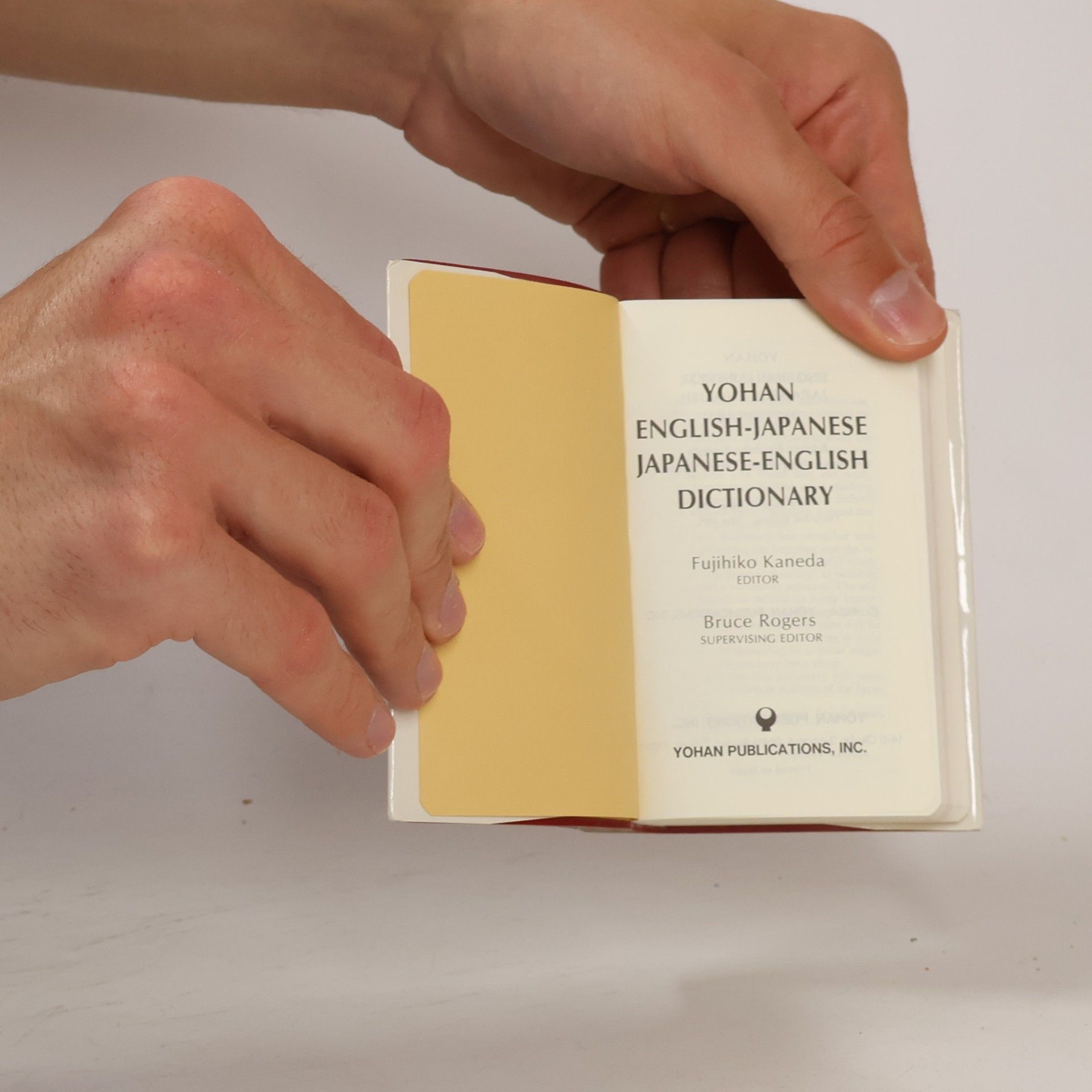 Yohan English Japanese-Japanese English Dictionary