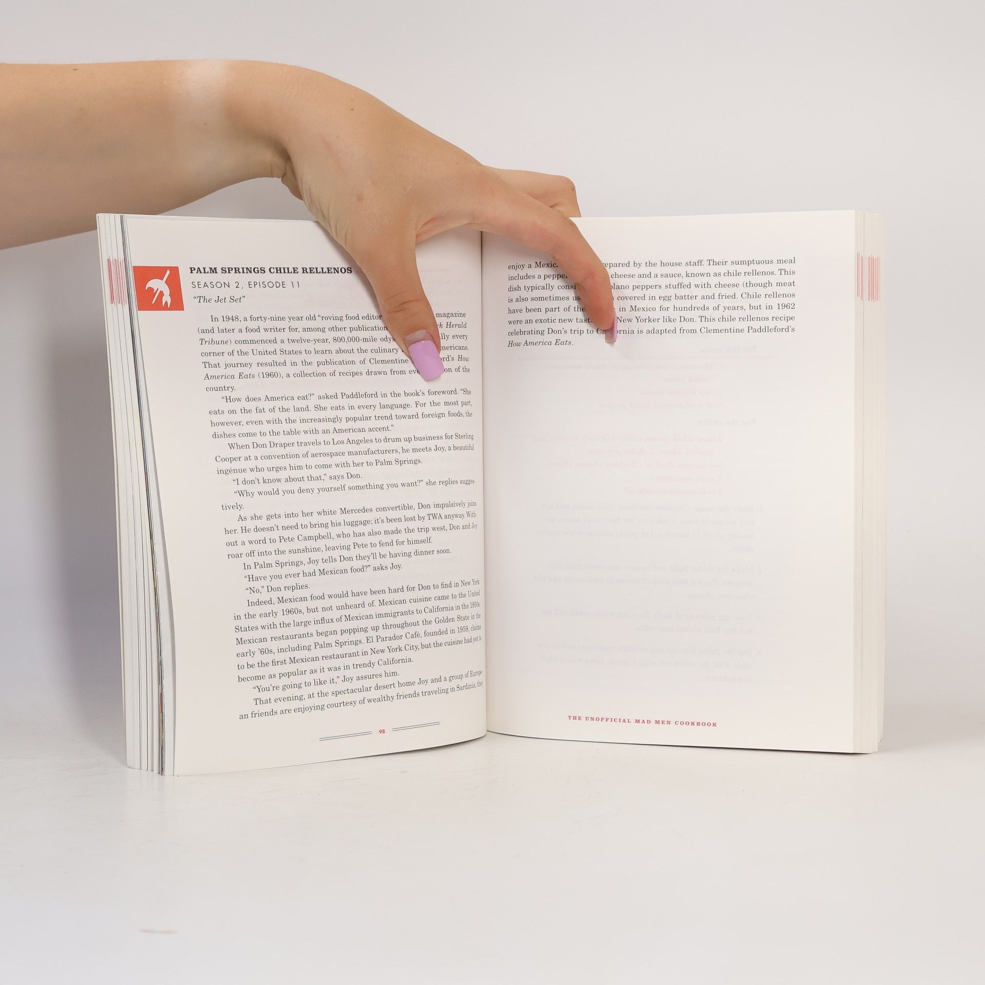 Judy Gelman The unofficial Mad men cookbook