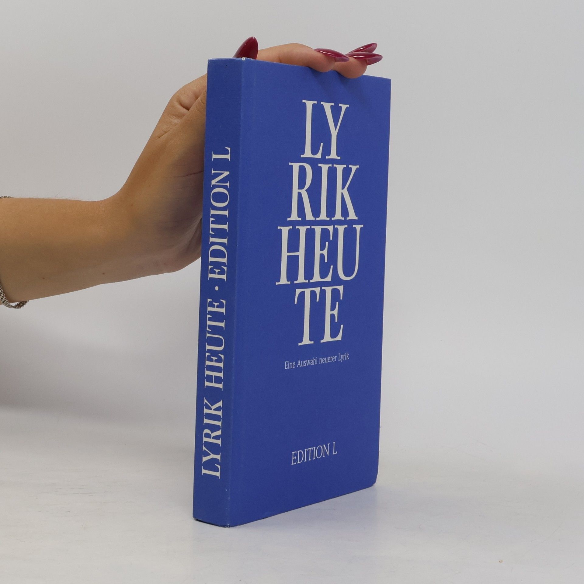Edition L: Lyrik Heute