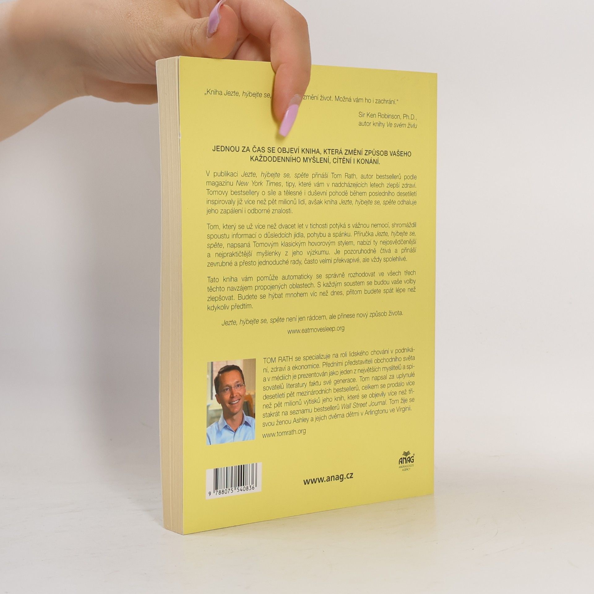 Tom Rath Jezte, hýbejte se, spěte