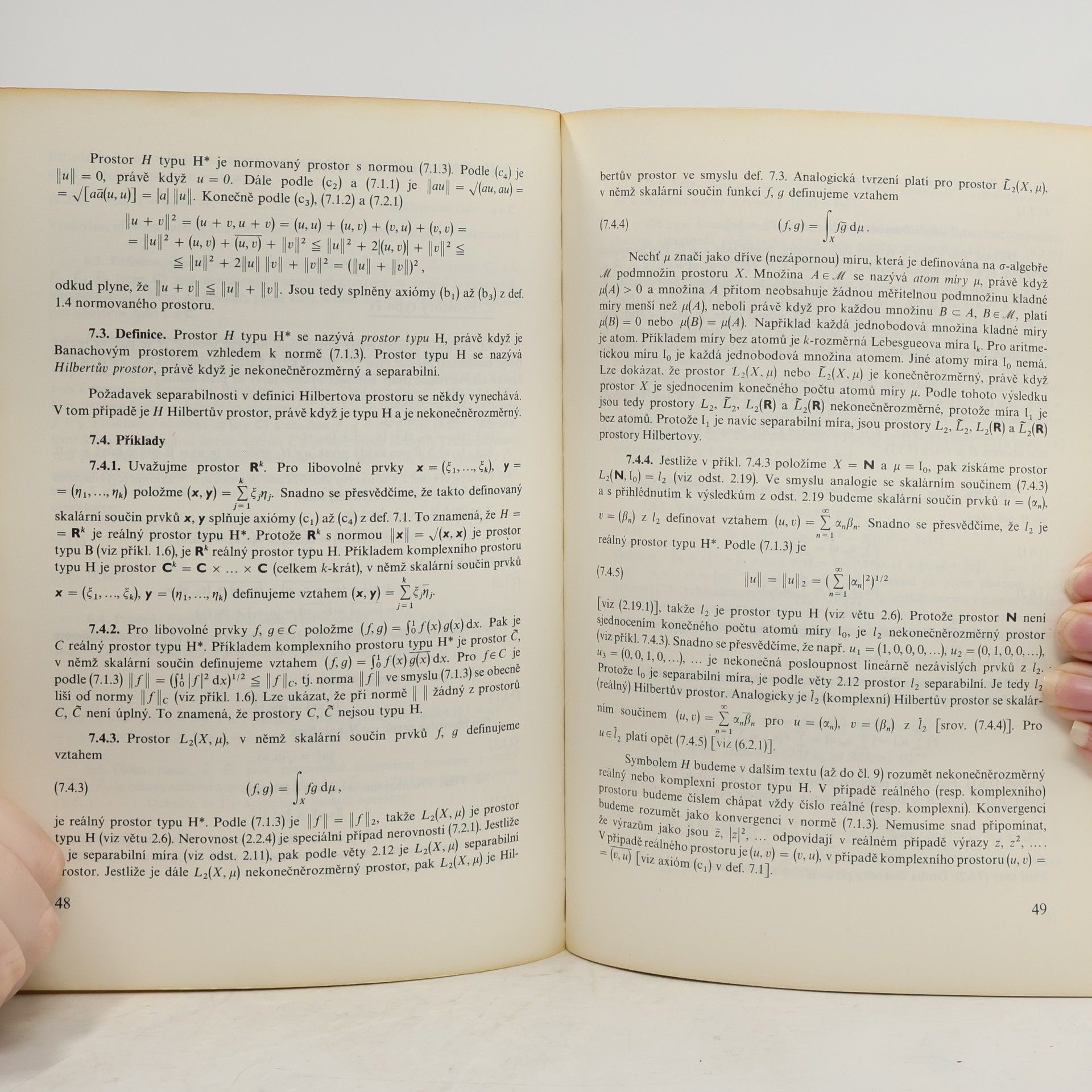 Josef Matušů Matematika pro vysoké školy technické. Ortogonální systémy. Sešit XXVII