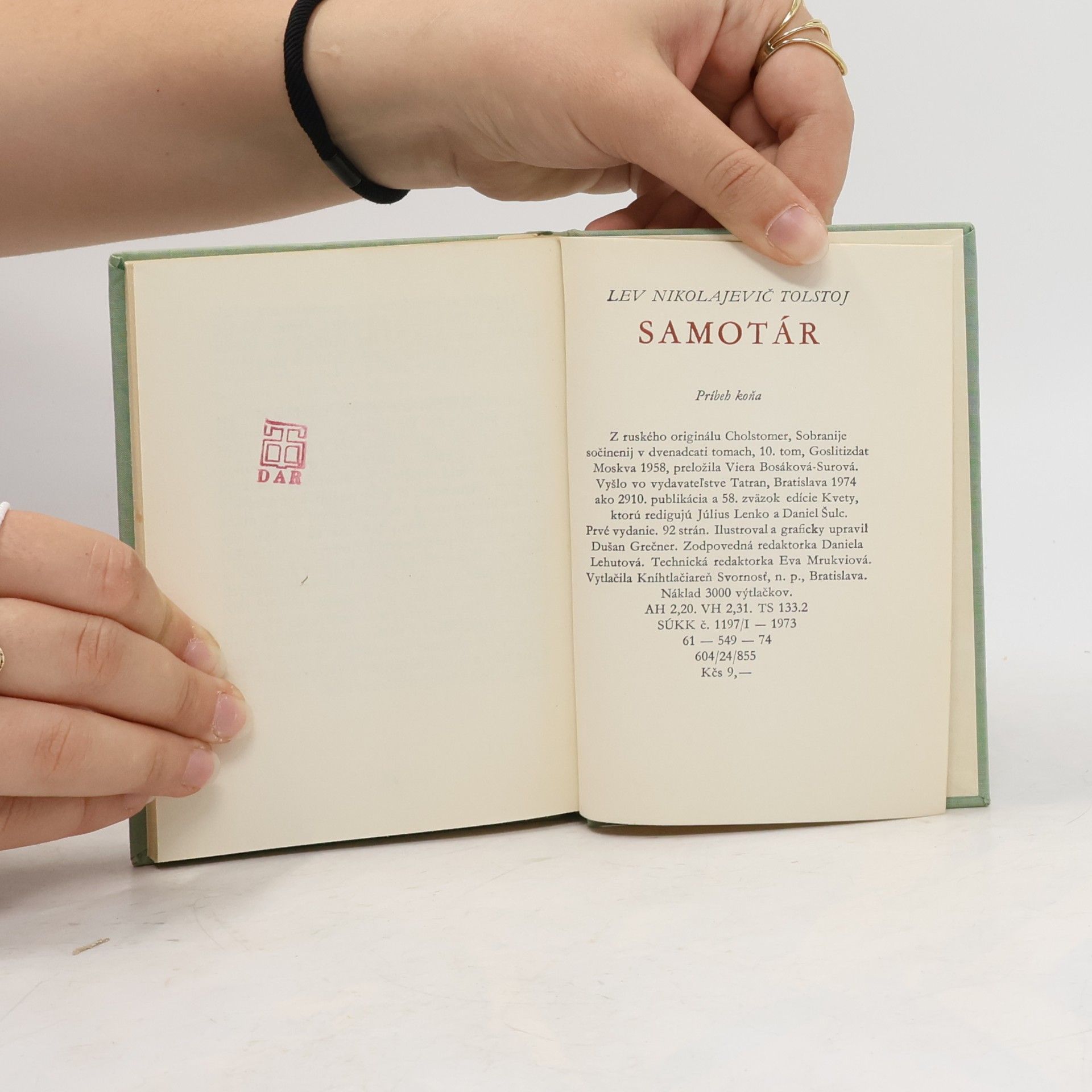 Lev Nikolajevič Tolstoj Samotár