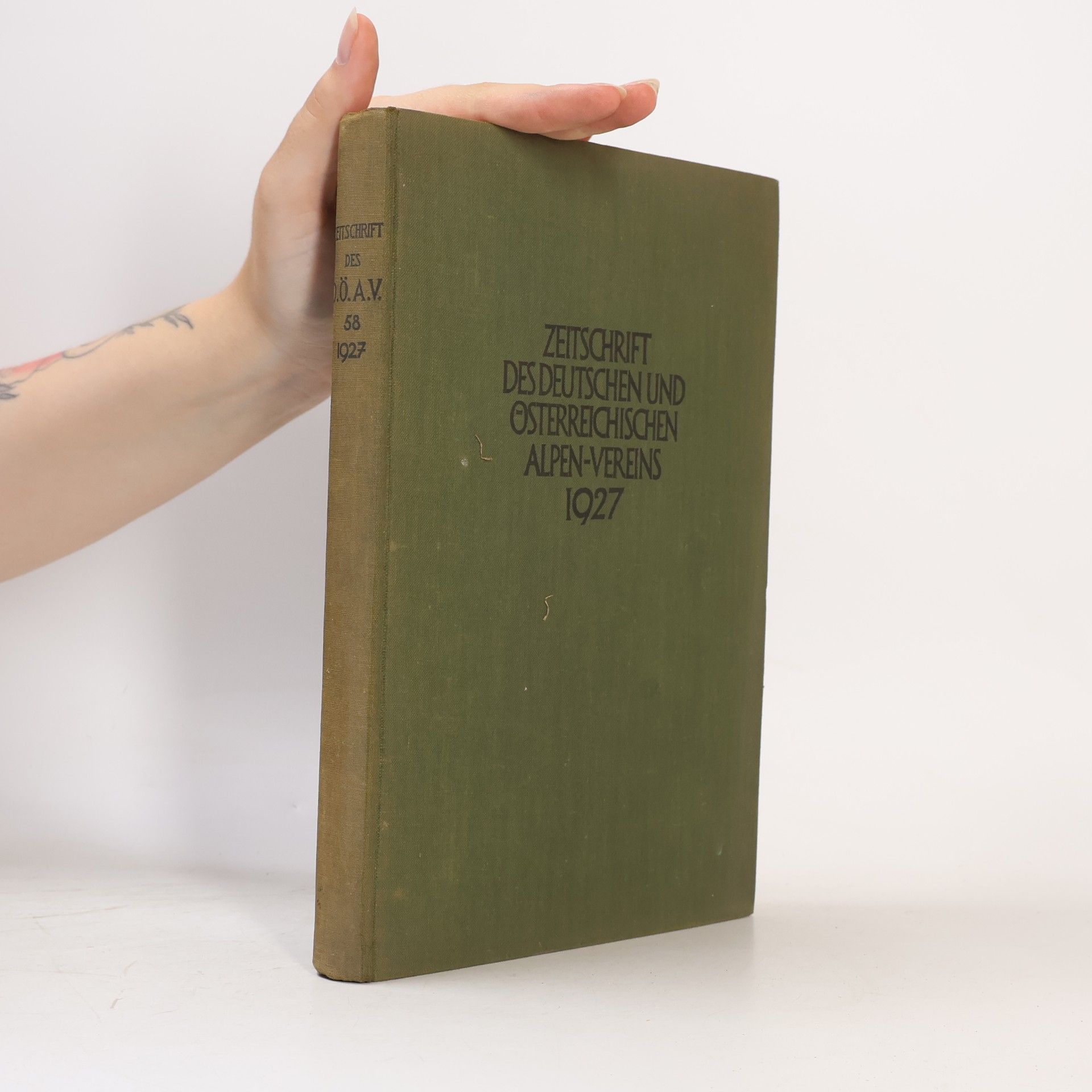 Various authors Zeitschrift des Deutschen und Österreichischen Alpen-Vereins 1927
