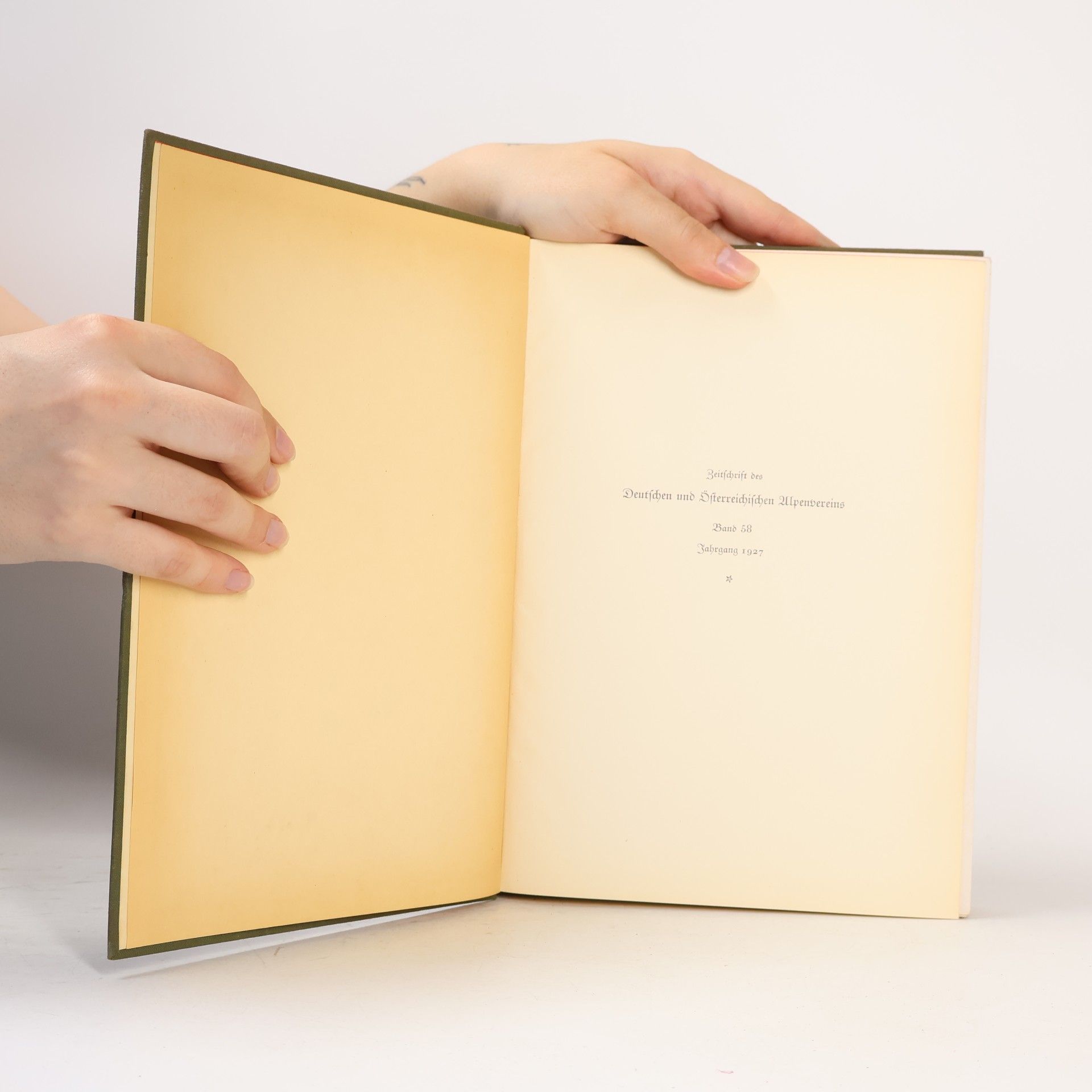 Various authors Zeitschrift des Deutschen und Österreichischen Alpen-Vereins 1927