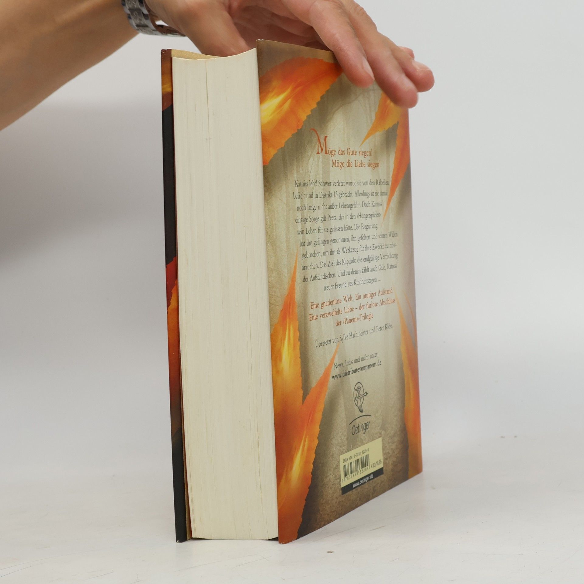 Suzanne Collins Die Tribute vom panem. Flammender Zorn
