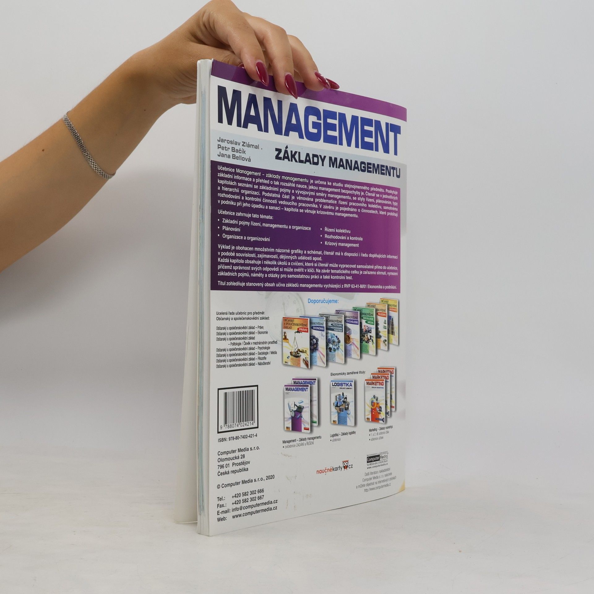 Jaroslav Zlámal Management : základy managementu