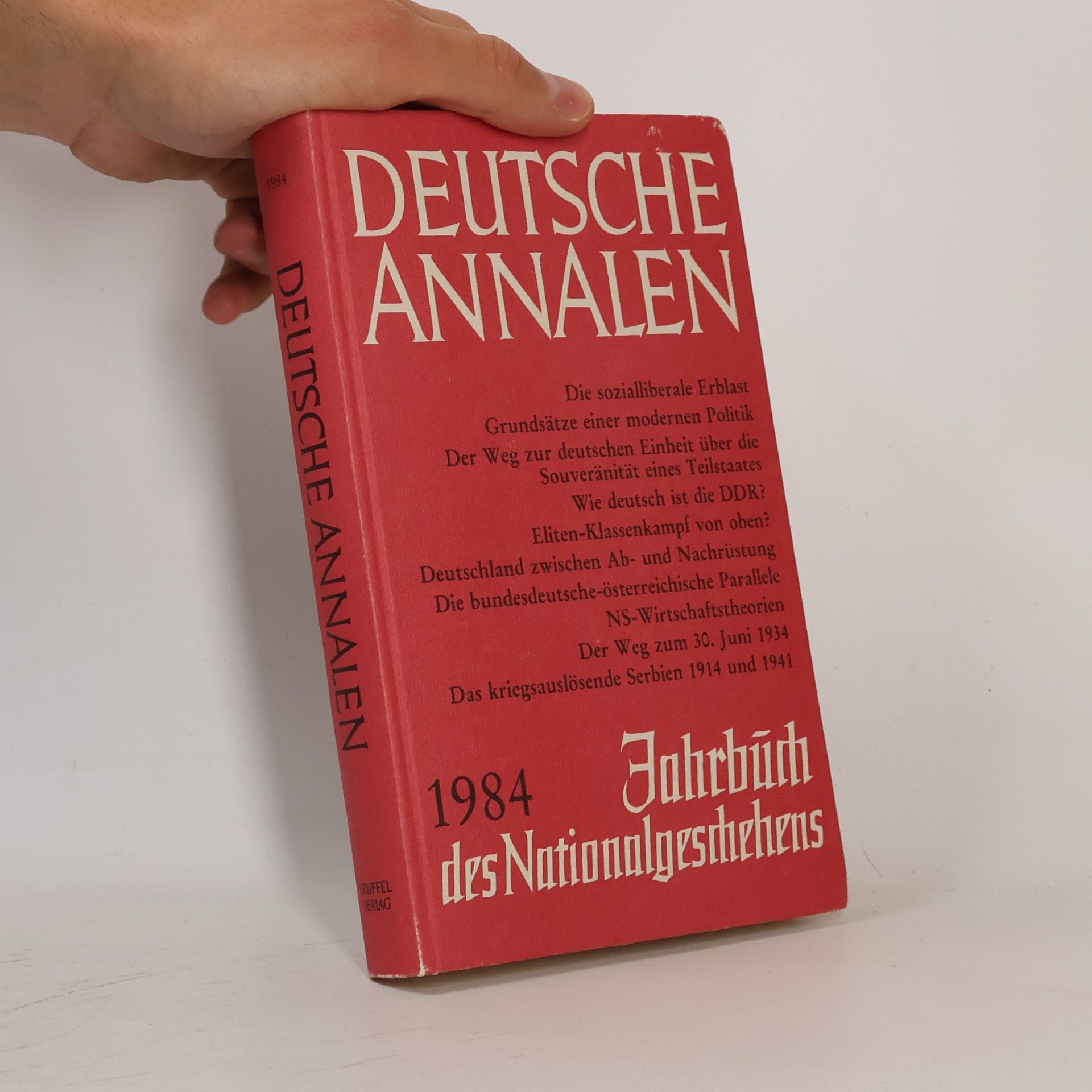 Autorenkollektiv Deutsche Annalen 1984