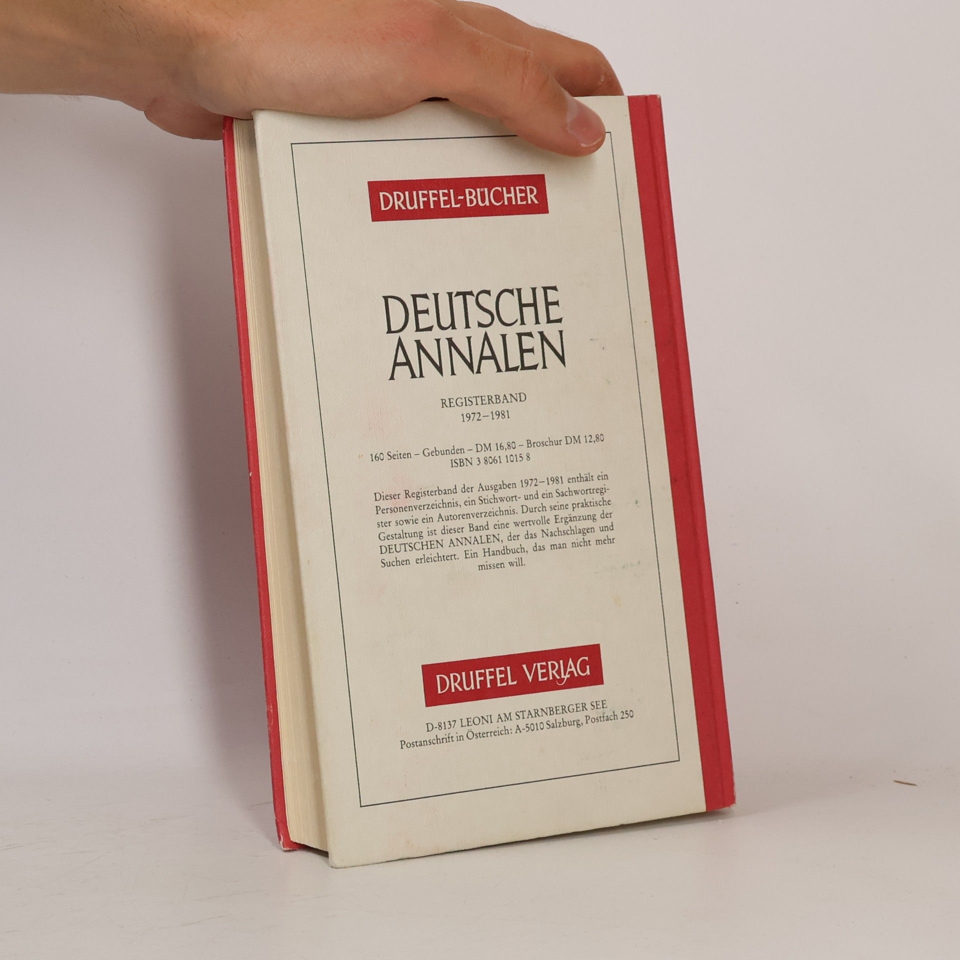 Autorenkollektiv Deutsche Annalen 1984