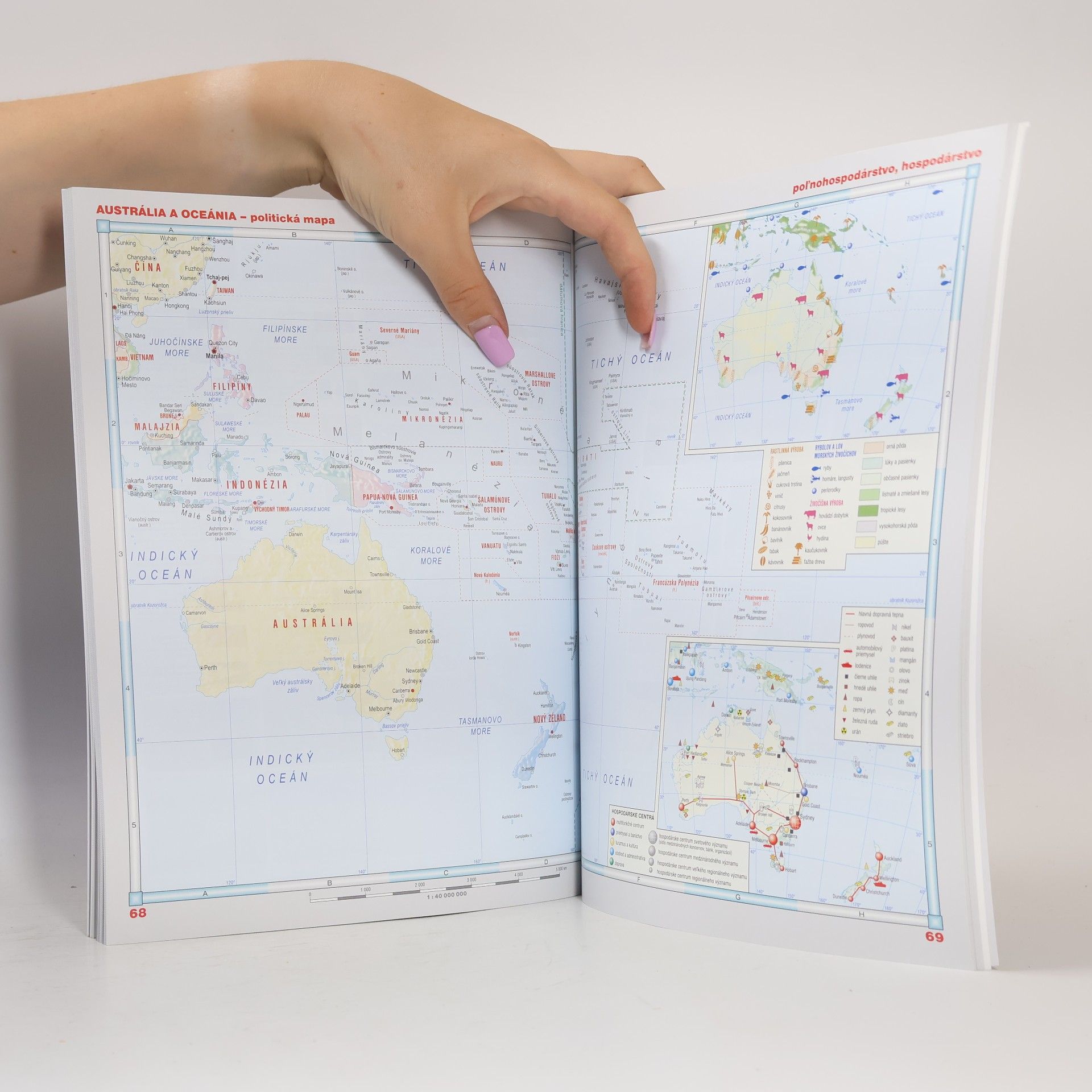 Ladislav Tolmáči Školský geografický atlas Svet