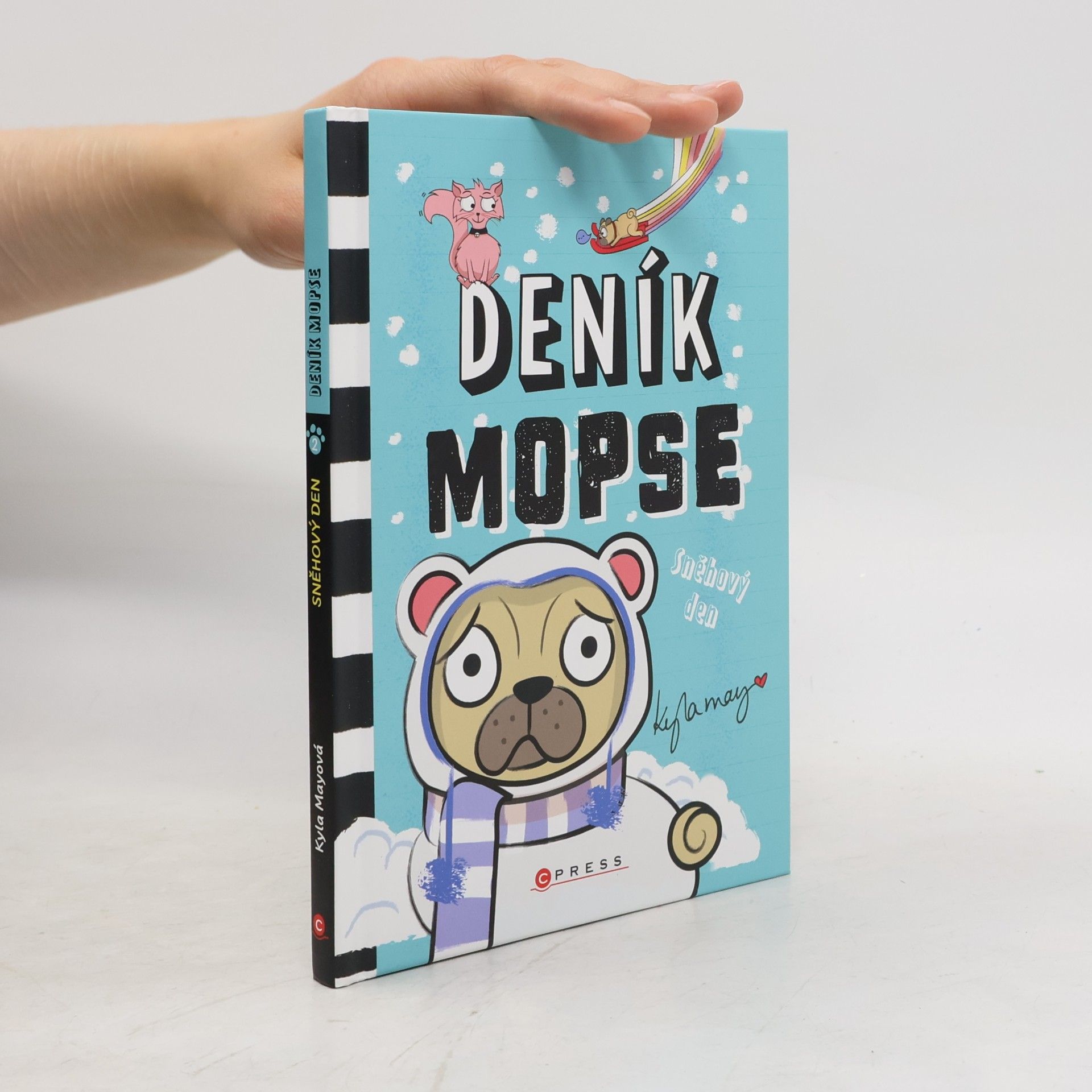 Kyla May Deník mopse: Sněhový den