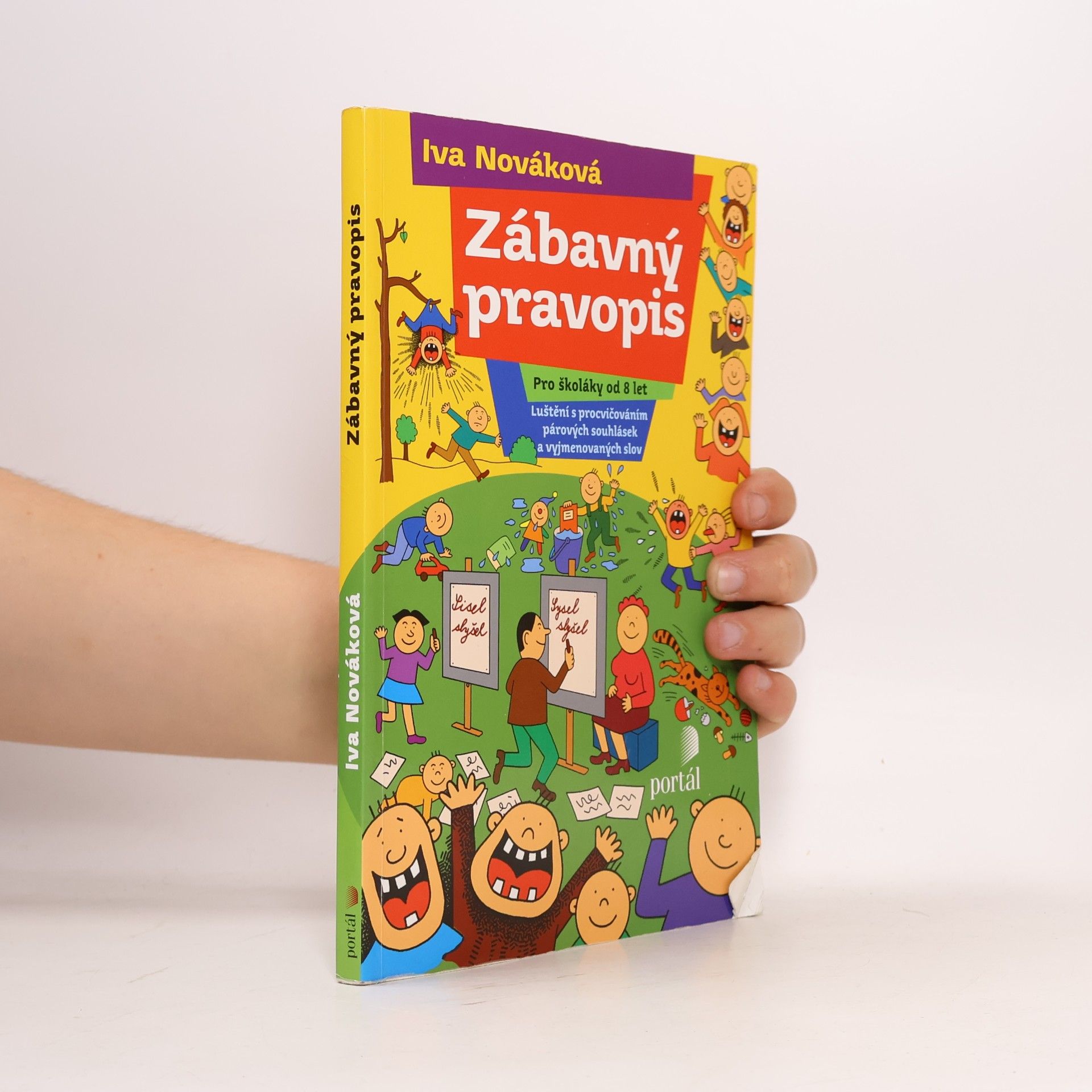 Zábavný pravopis : luštění s procvičováním párových souhlásek a vyjmenovaných slov