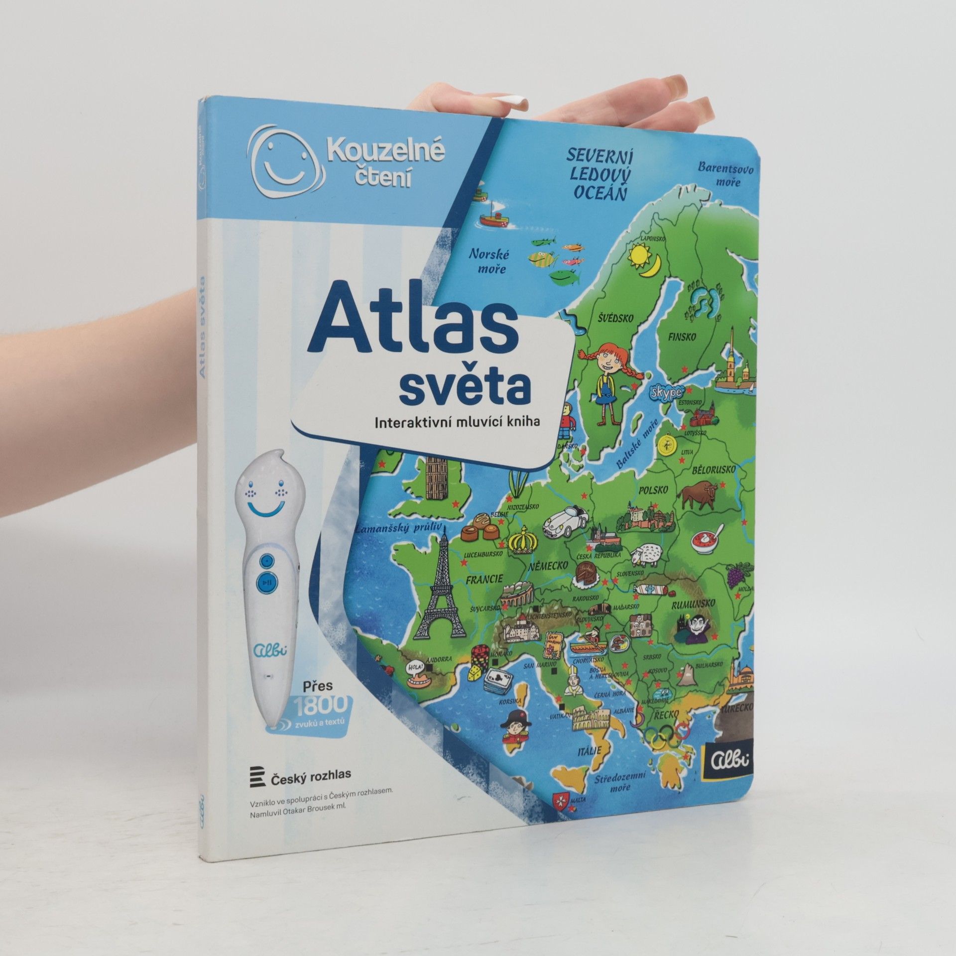 Atlas světa. Interaktivní mluvící kniha