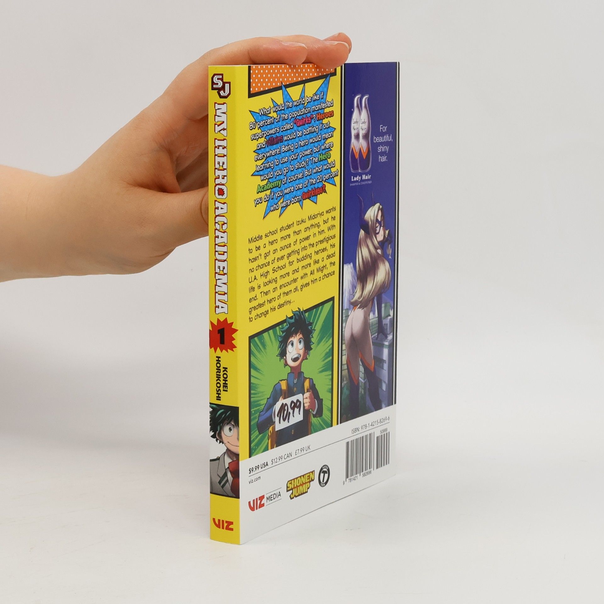 Kōhei Horikoshi My Hero Academia. Vol. 1, Izuku Midoriya - Origin
