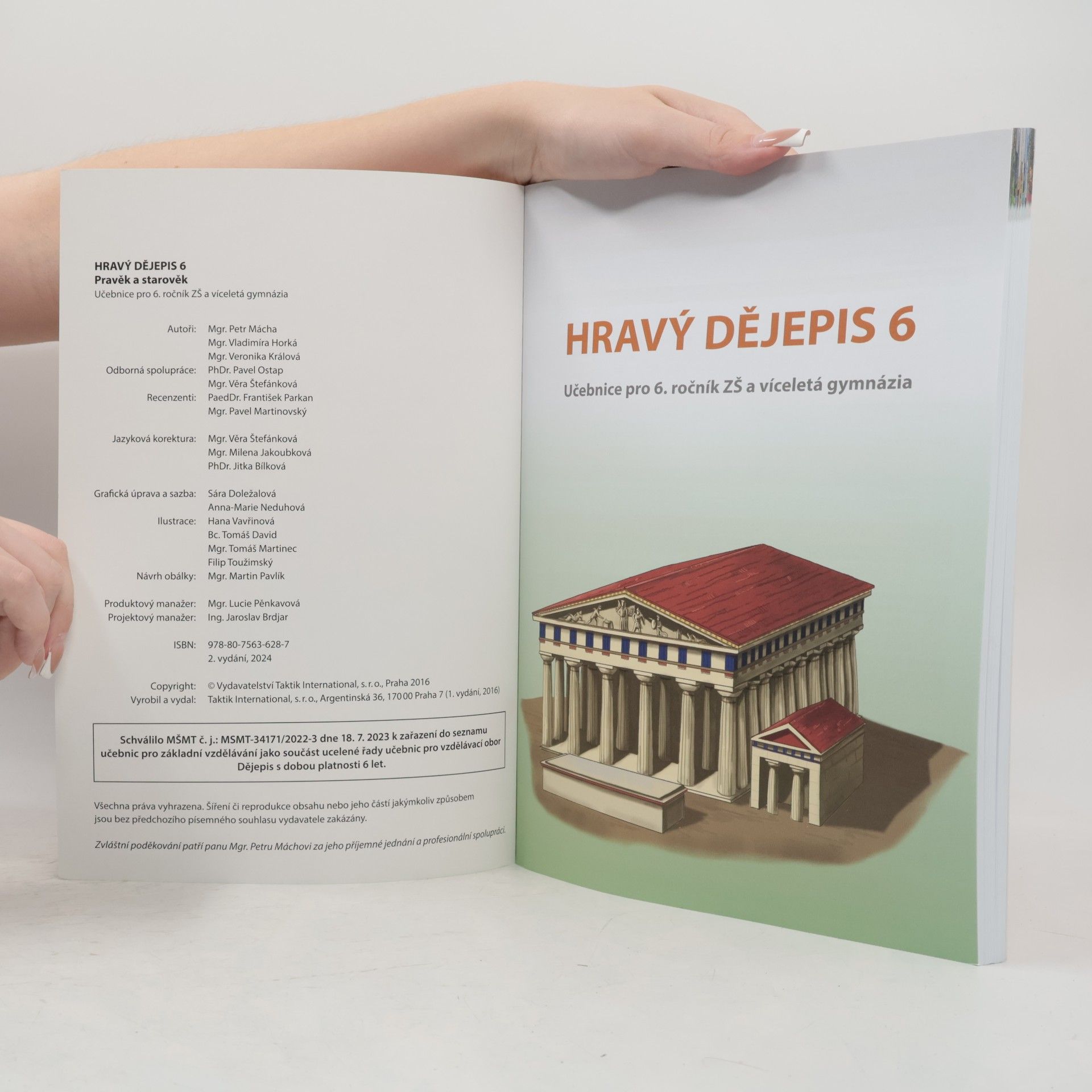 Collectif d'auteurs Hravý dějepis