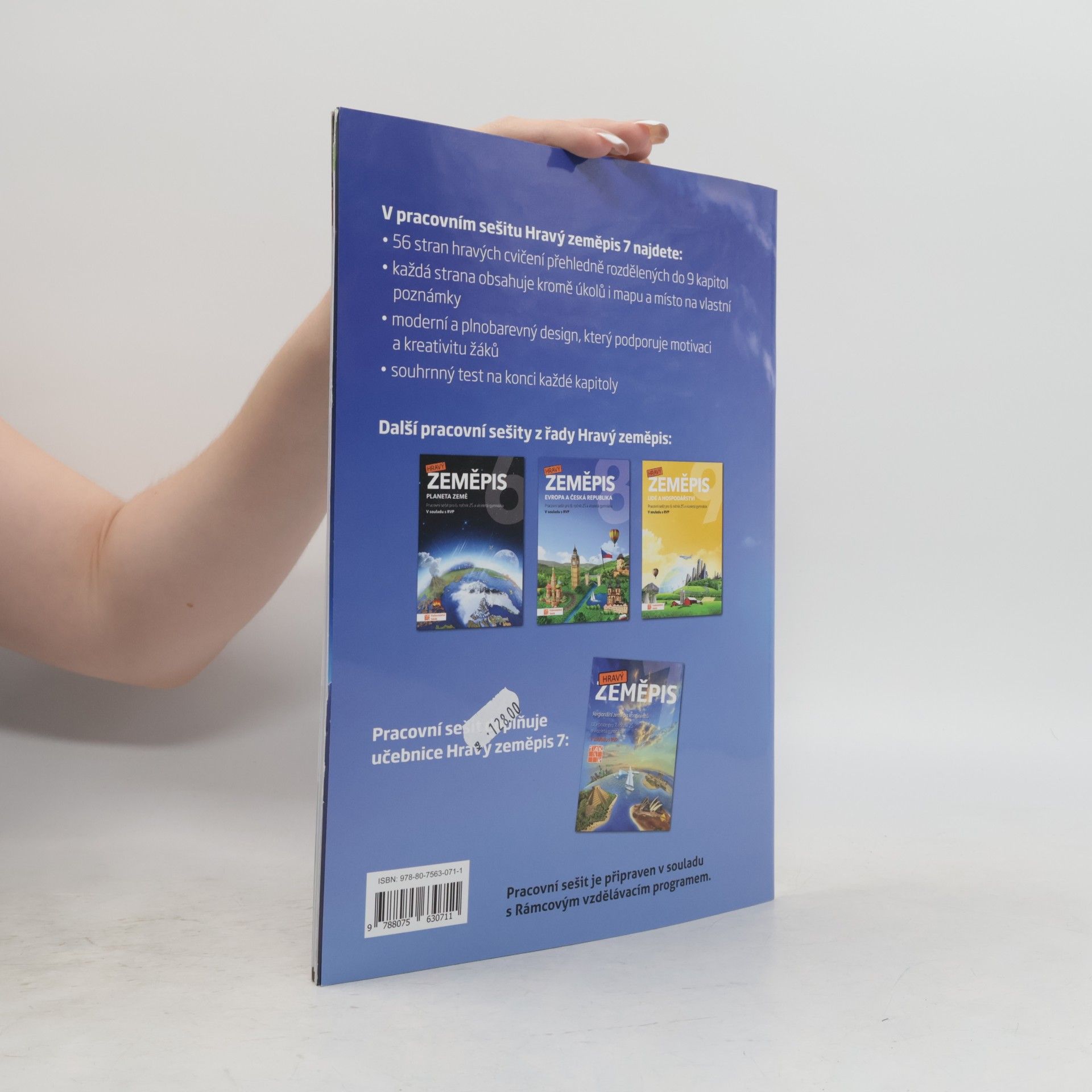 Autorenkollektiv Hravý zeměpis pro 7. ročník pracovní sešit + učebnice