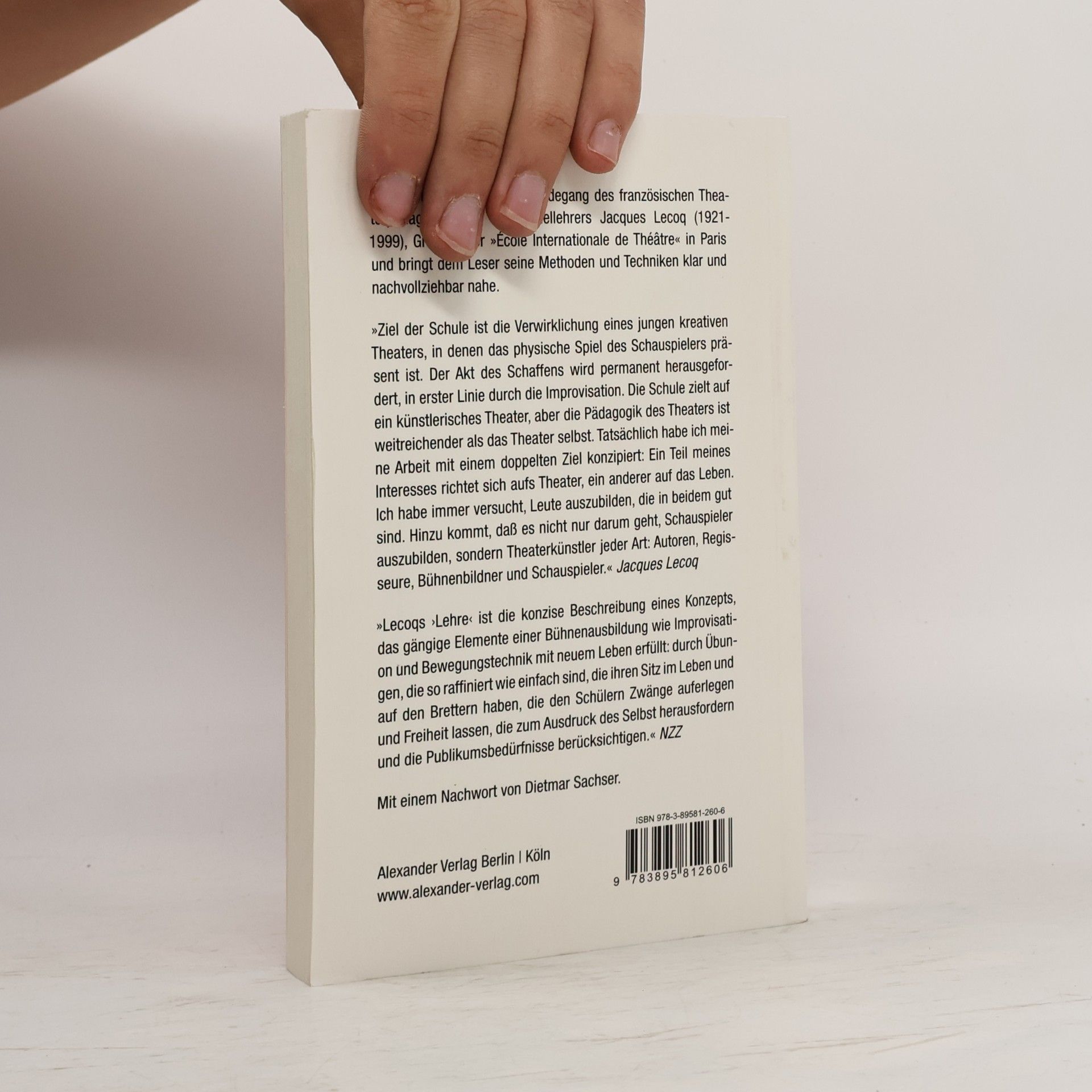 Jacques Lecoq Der poetische Körper