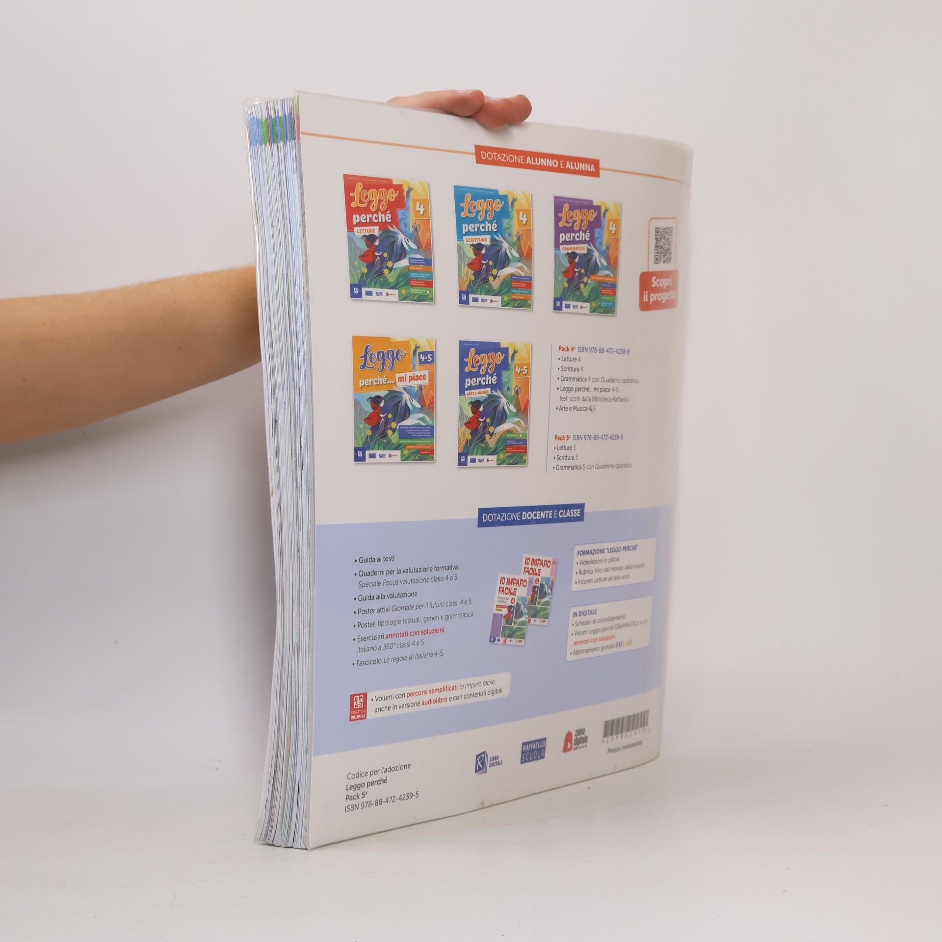 Tiziana Dolucci Leggo perché. Con letture, scrittura, grammatica con quaderno. Per la 5ª classe della scuola elementare. Con e-book. Con espansione online