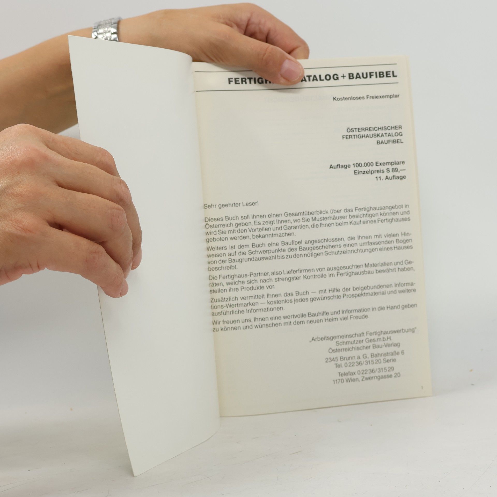 kolektiv Österreichischer Fertighaus-Katalog + Baufibel