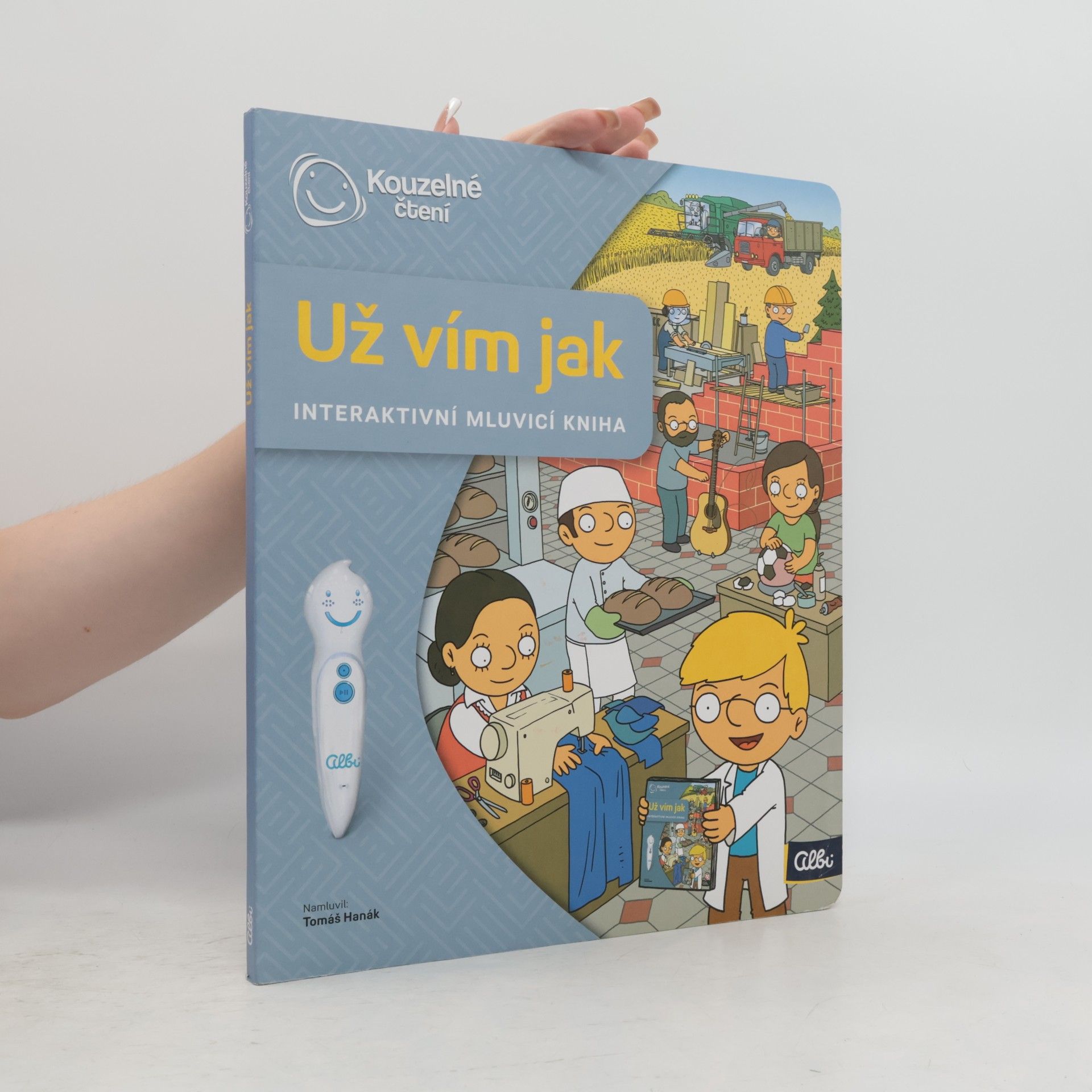 Vhrsti Už vím jak. Interaktivní mluvicí kniha