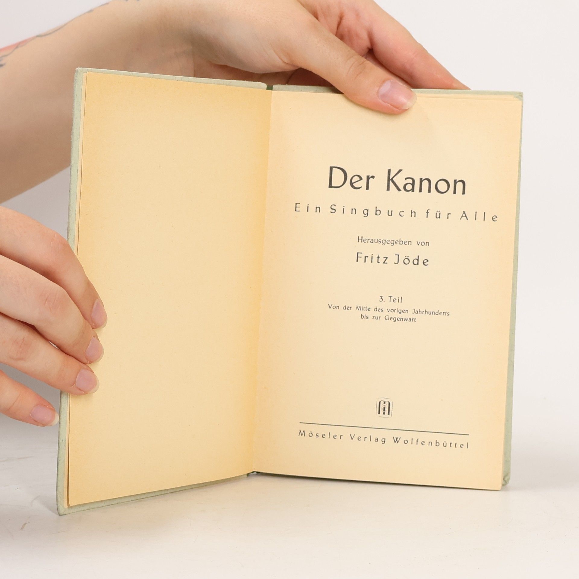 Fritz Jöde Der Kanon 3