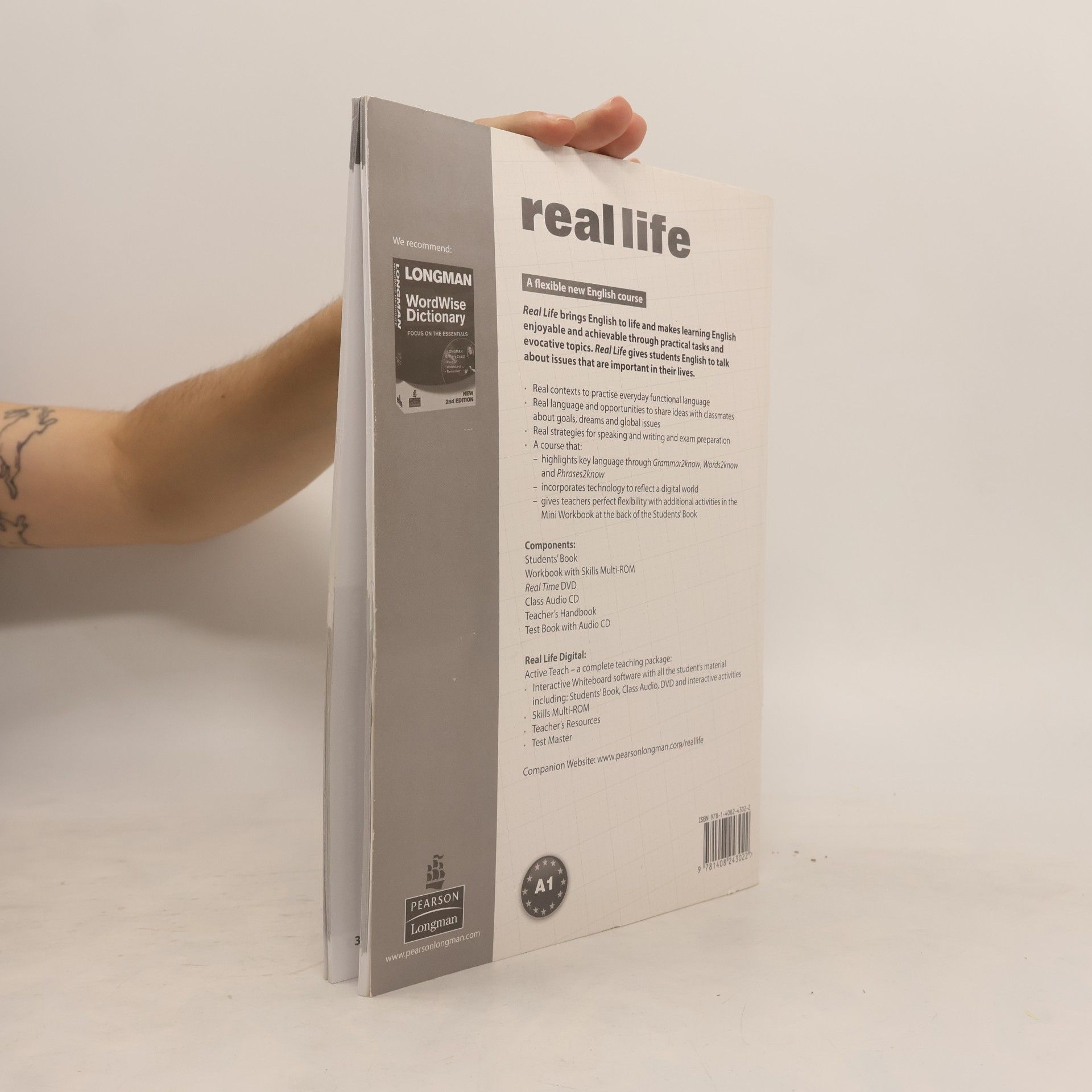 Dominika Chandler Real Life Global Elementary Test Book & Test Audio CD Pack