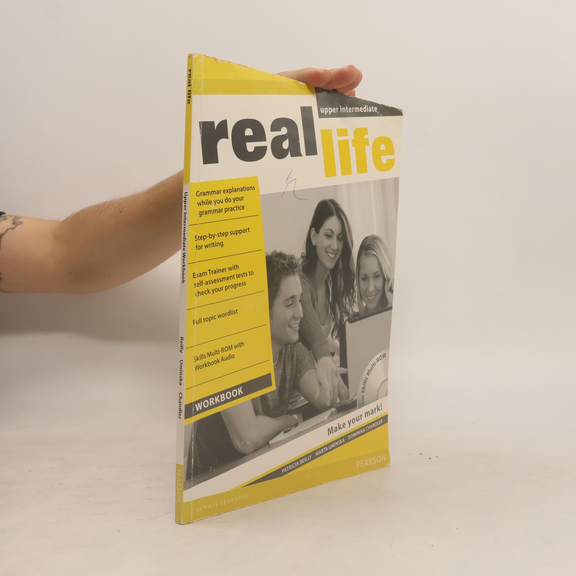 Patricia Reilly Real Life Global Upper Intermediate Workbook & Multi-ROM Pack