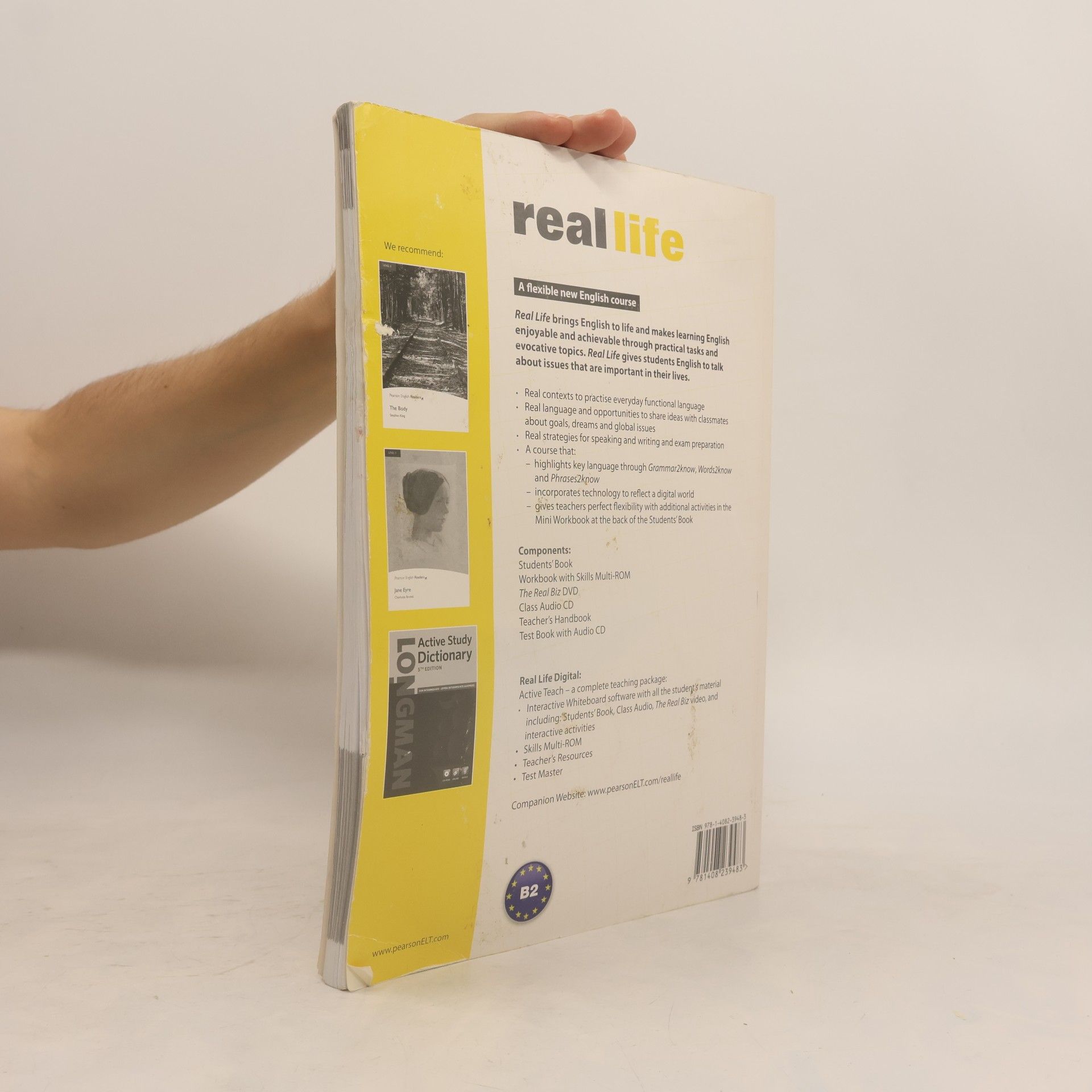 Patricia Reilly Real Life Global Upper Intermediate Workbook & Multi-ROM Pack