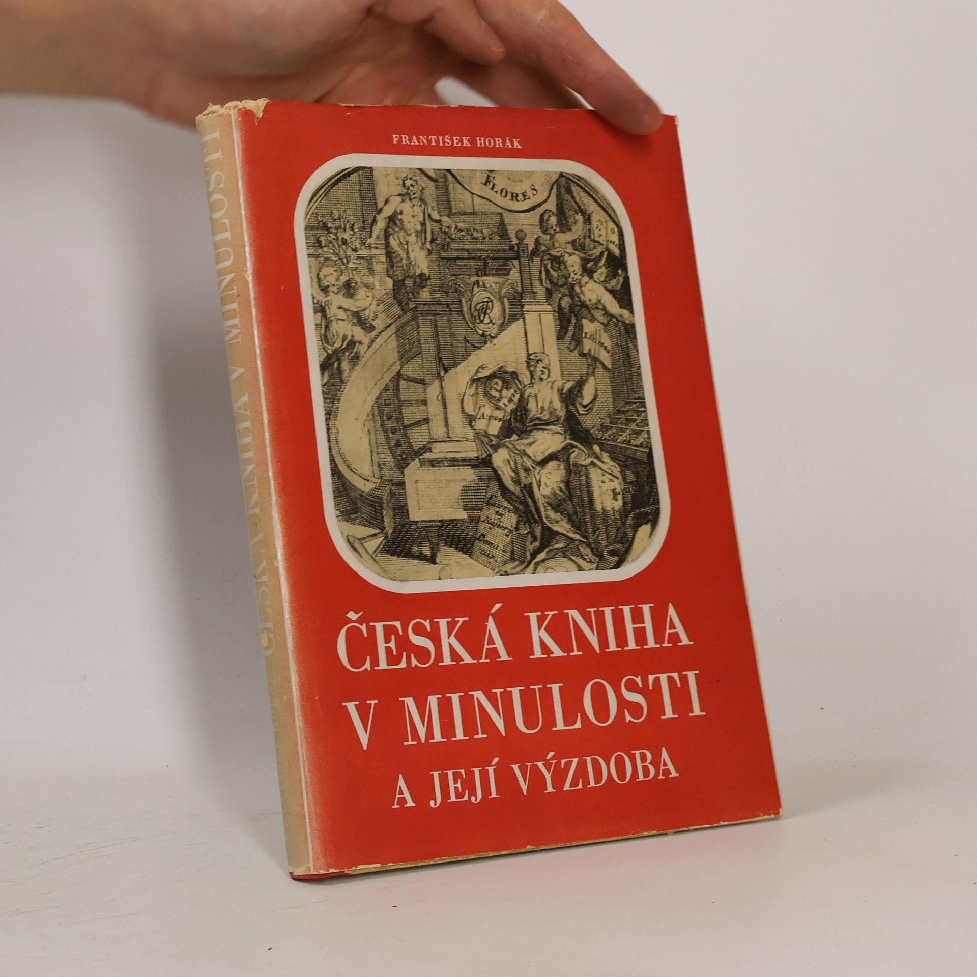 František Hořák Česká kniha v minulosti a její výzdoba